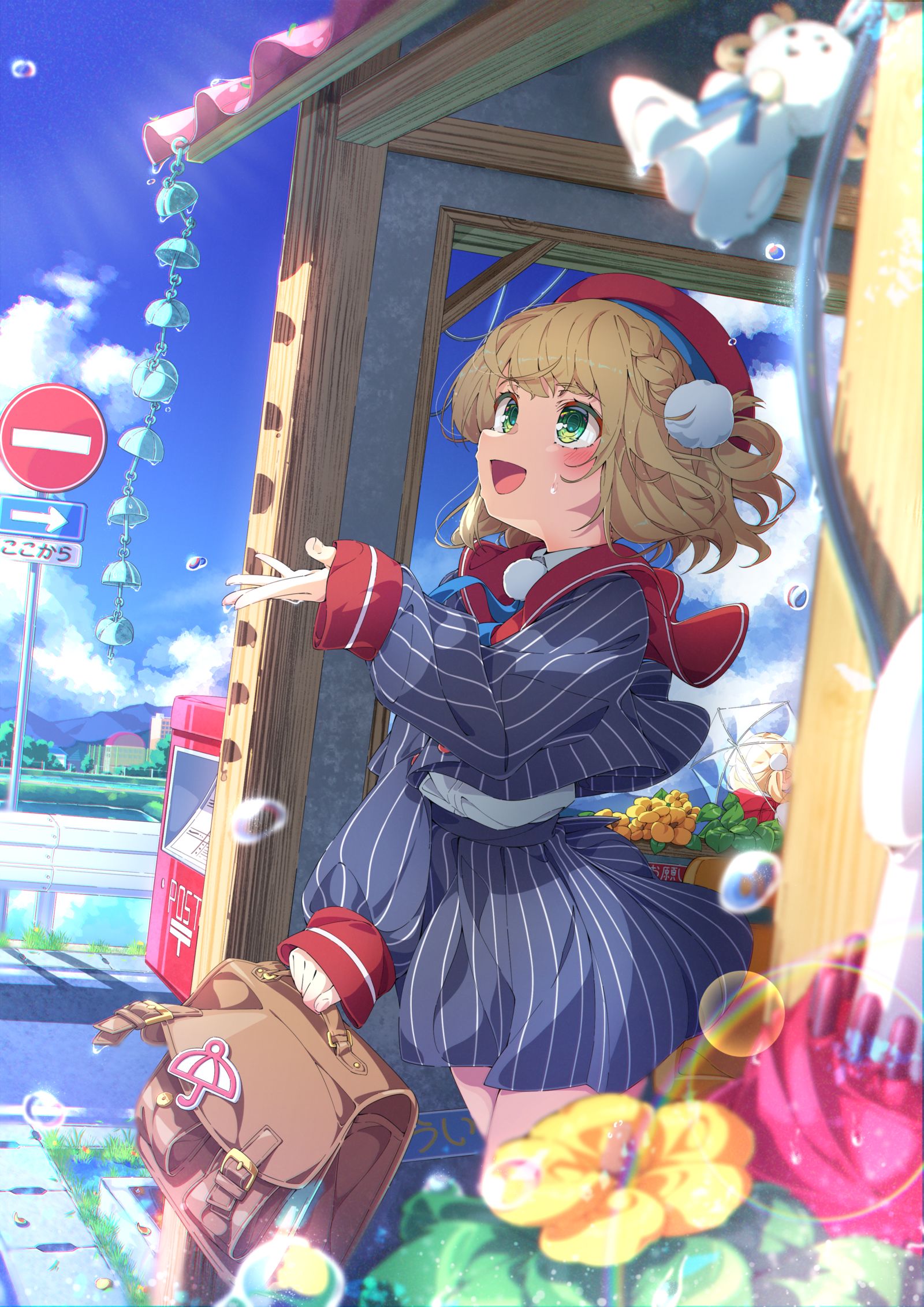 雨上がり插画图片壁纸