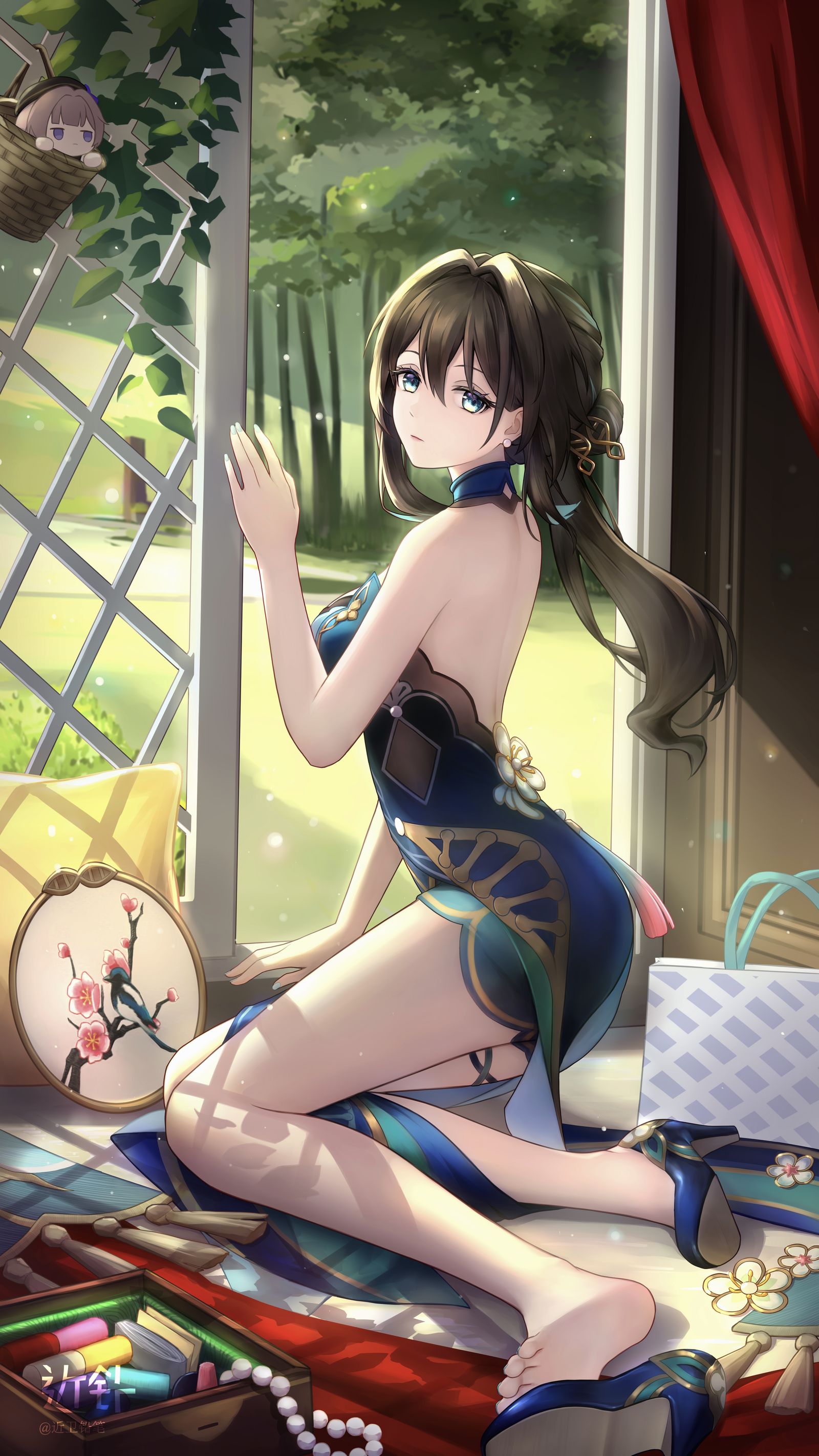 阮·梅插画图片壁纸