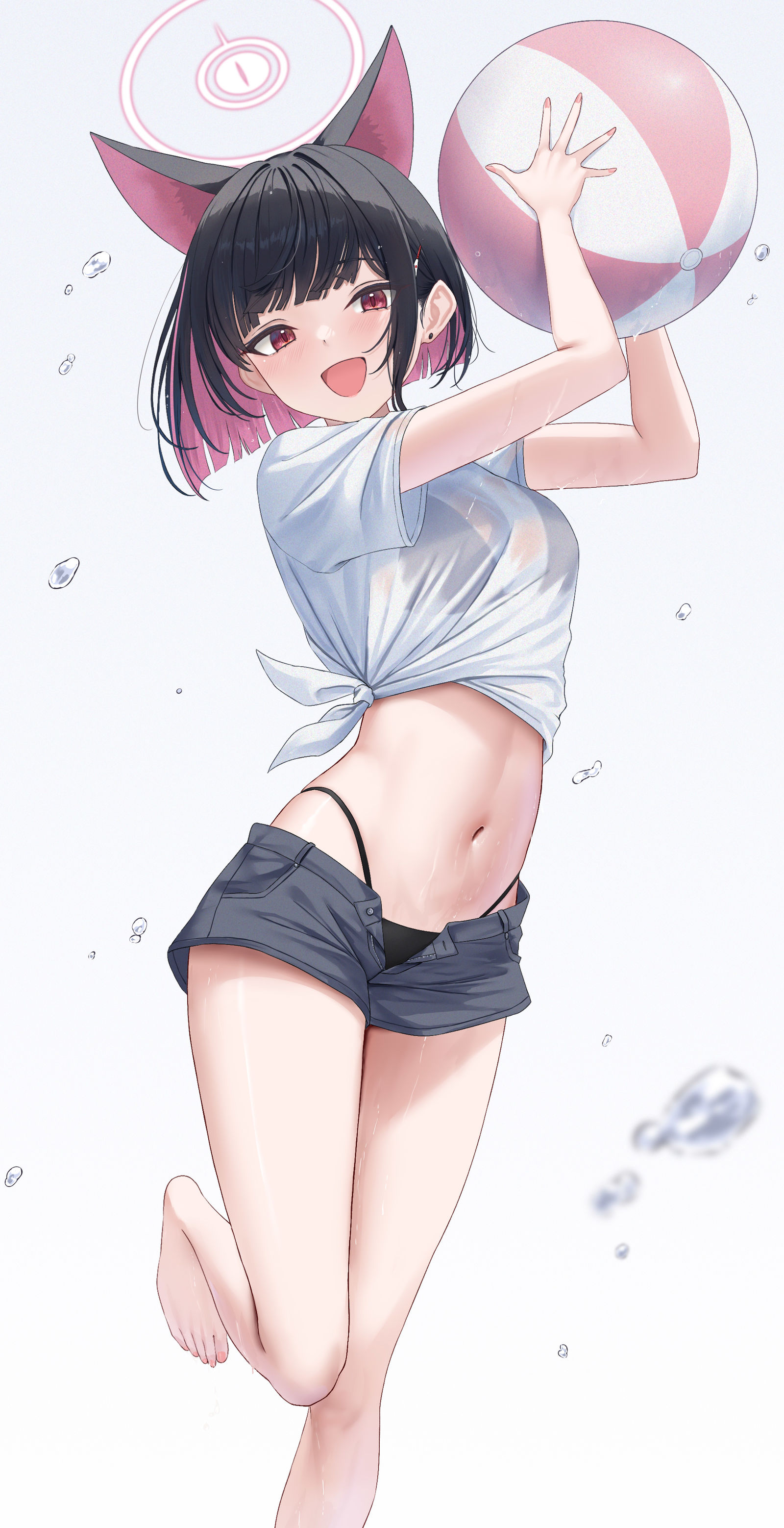 はしゃぐカズサ-碧蓝档案杏山千纱