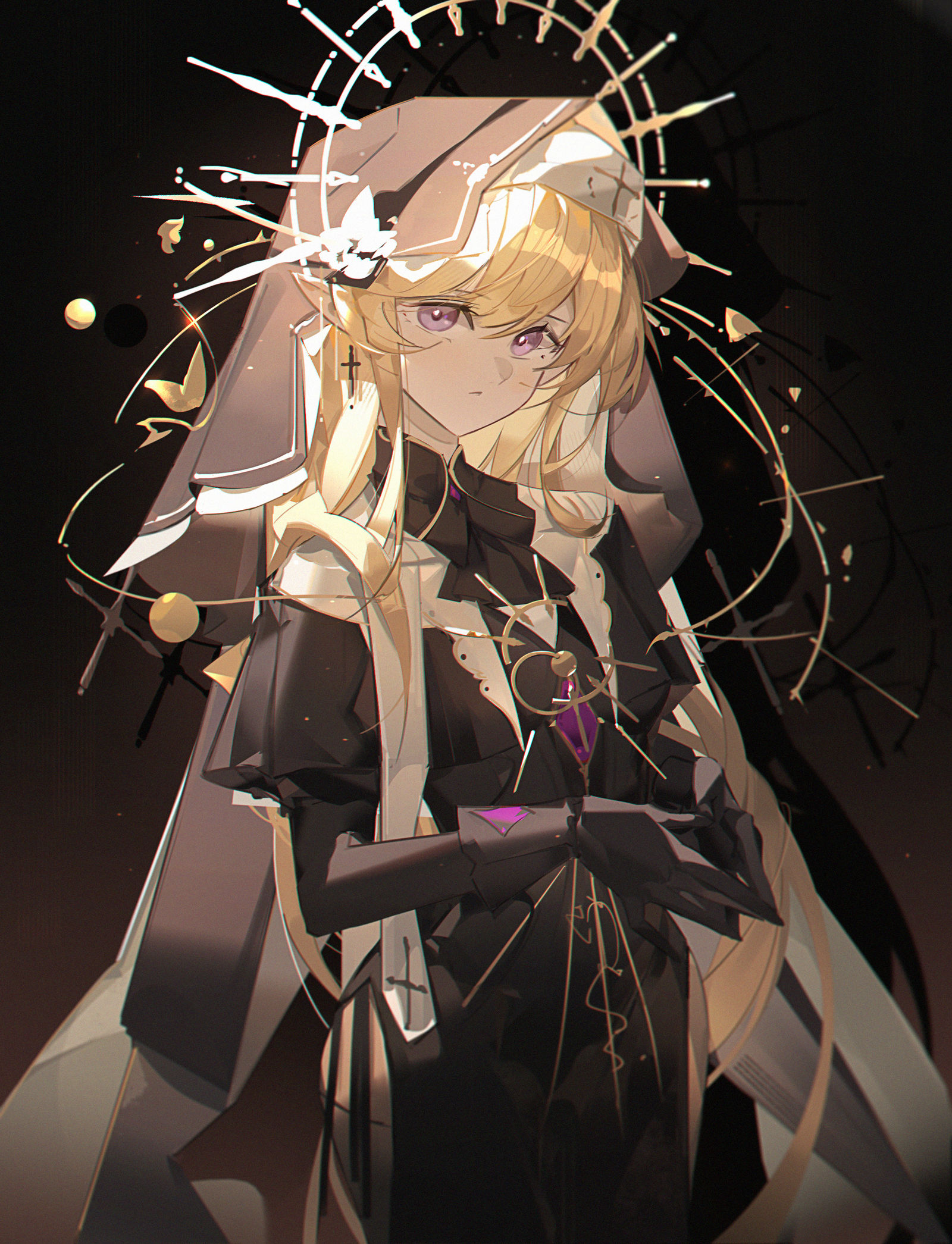 修女服深靛インディゴ(アークナイツ)