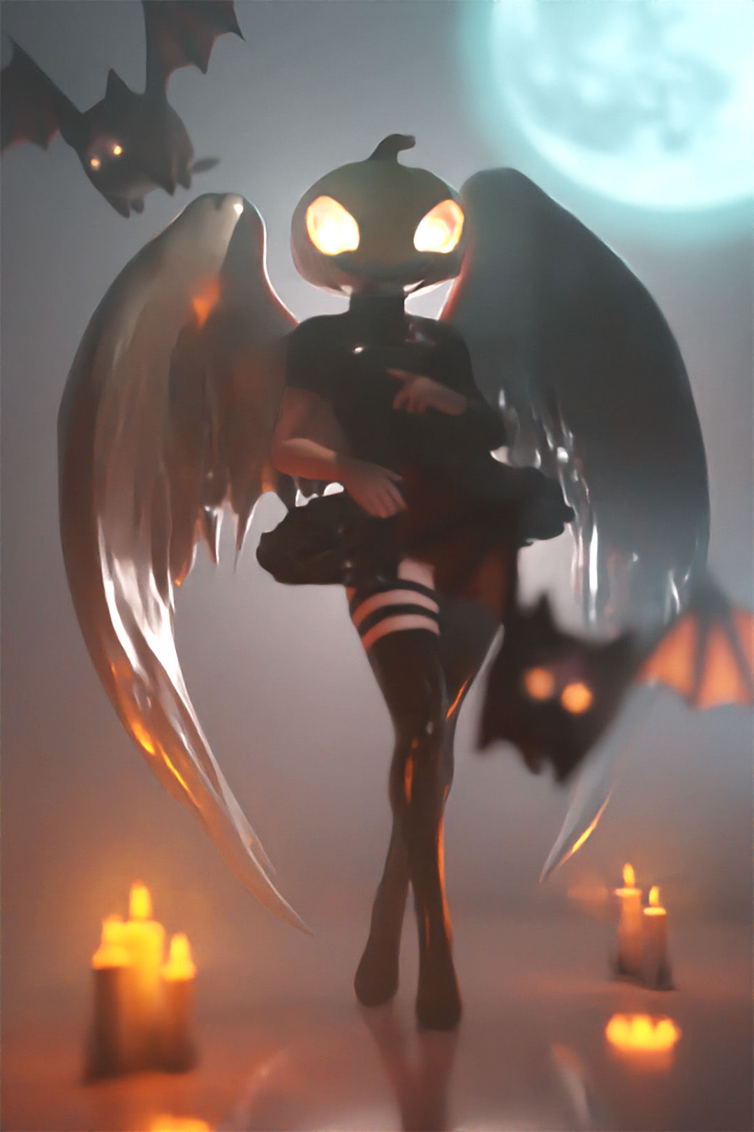 南瓜魔女头像同人高清图