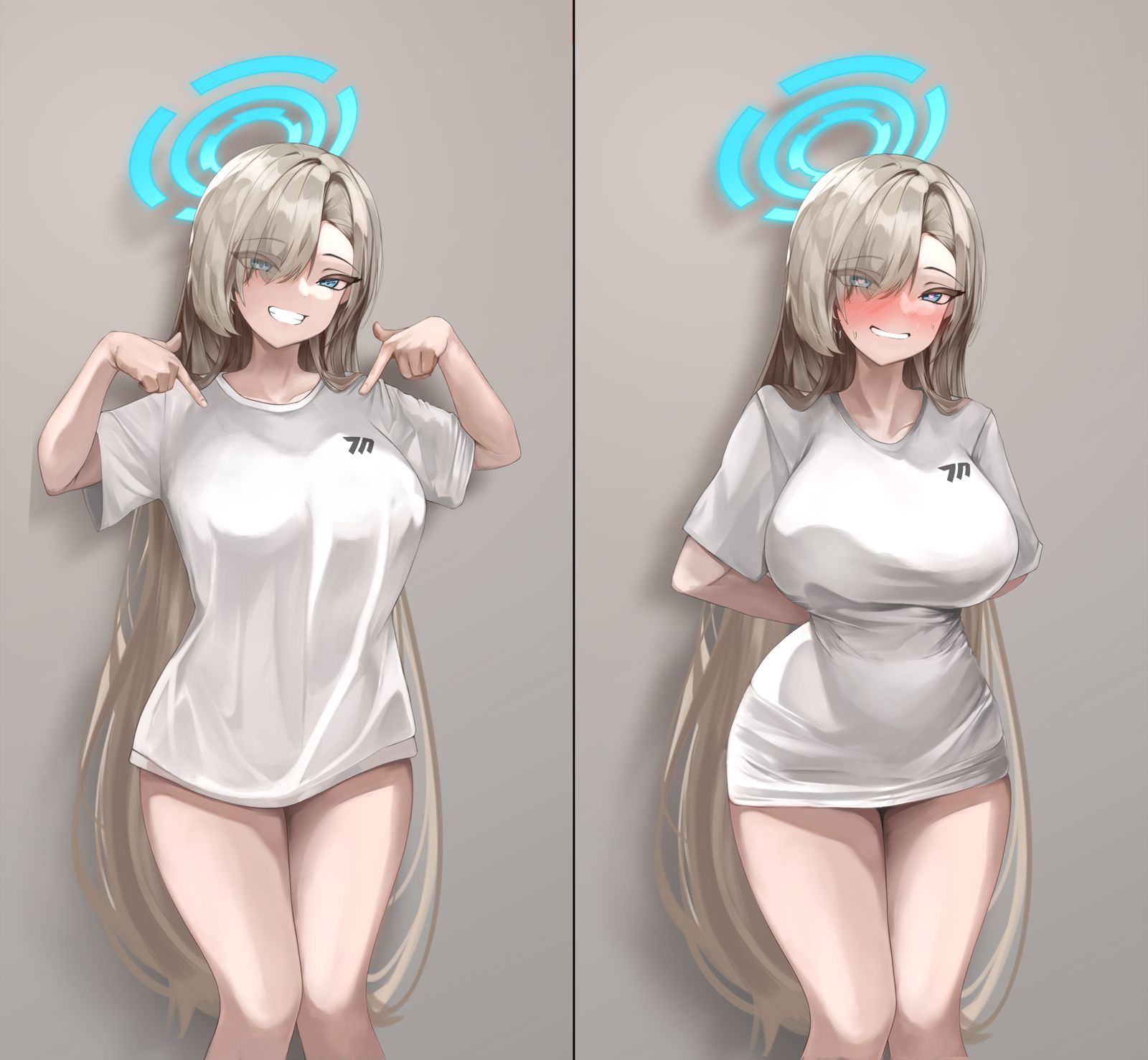 Asuna Box T-shirt Challenge 插画图片壁纸
