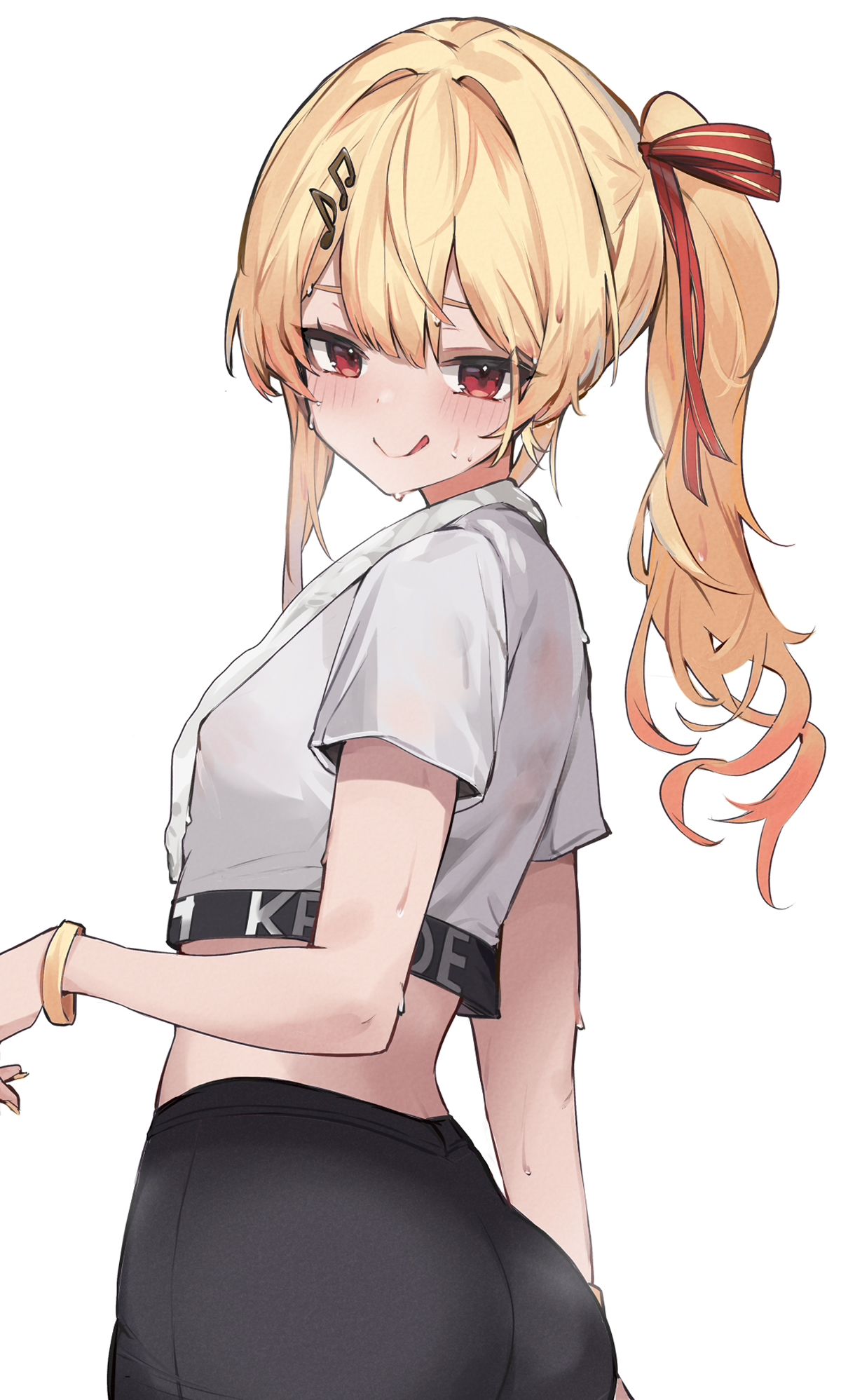 ダンストレ後の奏ちゃん