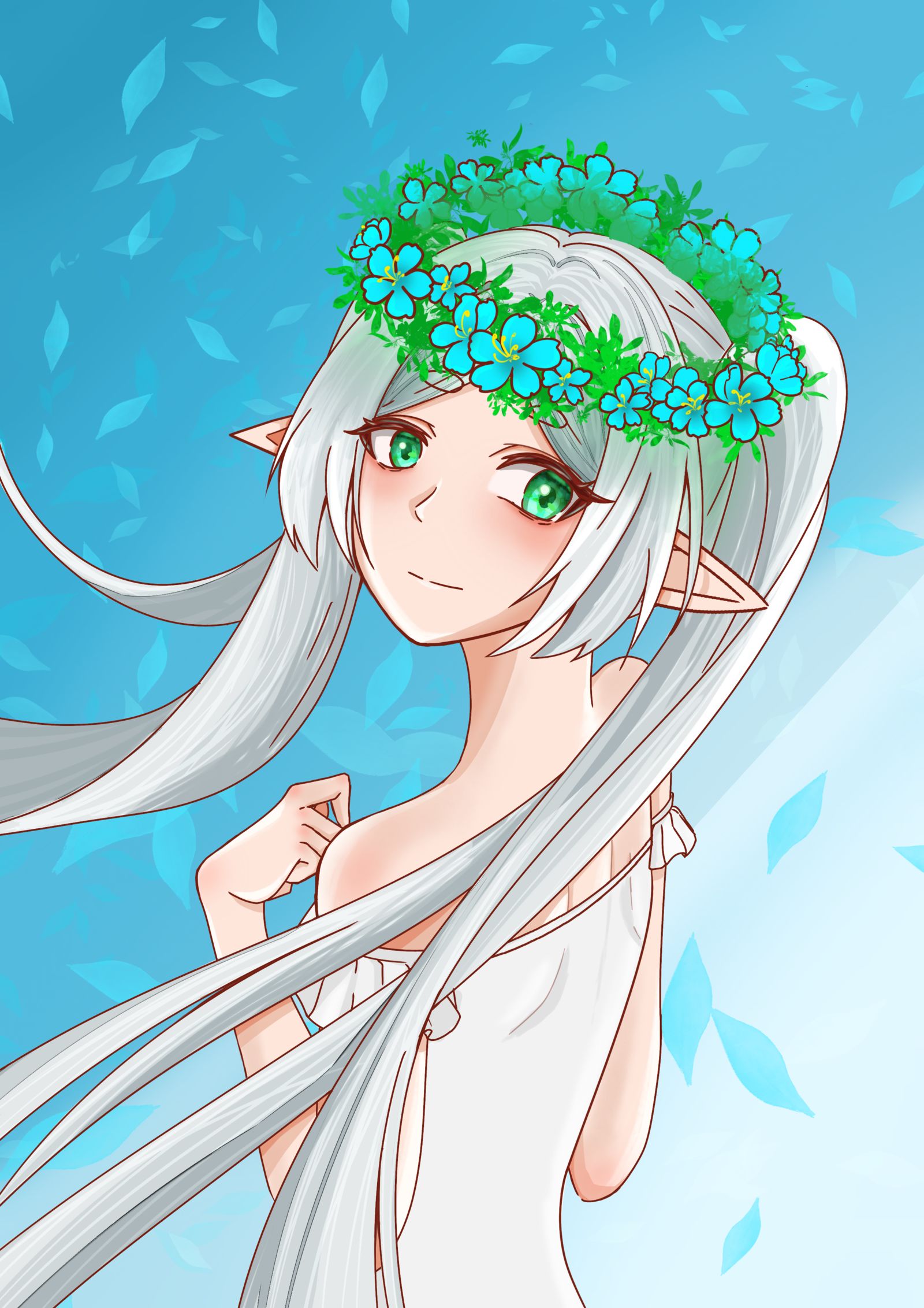 芙莉莲头像同人高清图