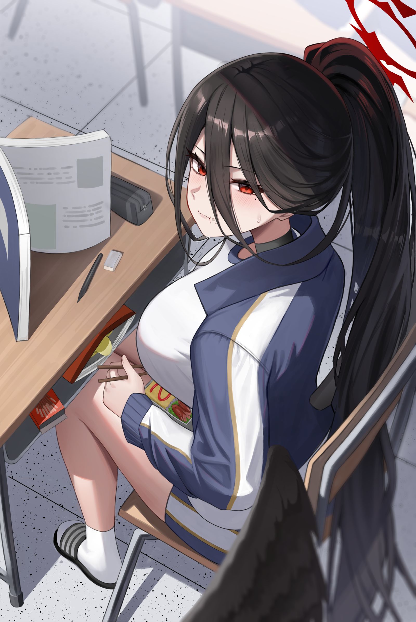 羽川ハスミ头像同人高清图