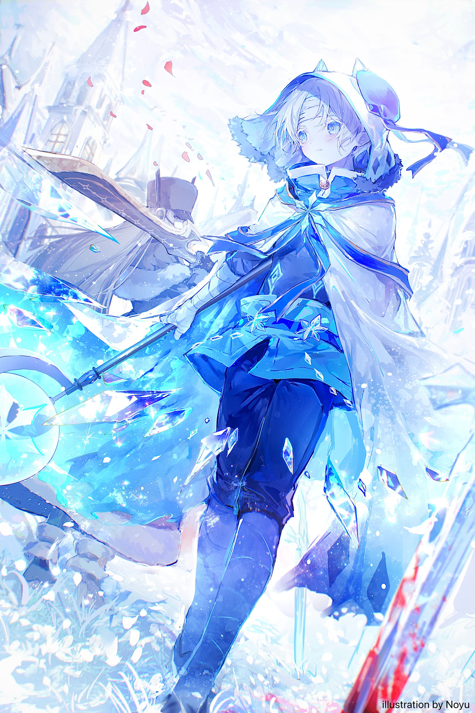 自創作プロジェクト『Frostica』始動插画图片壁纸