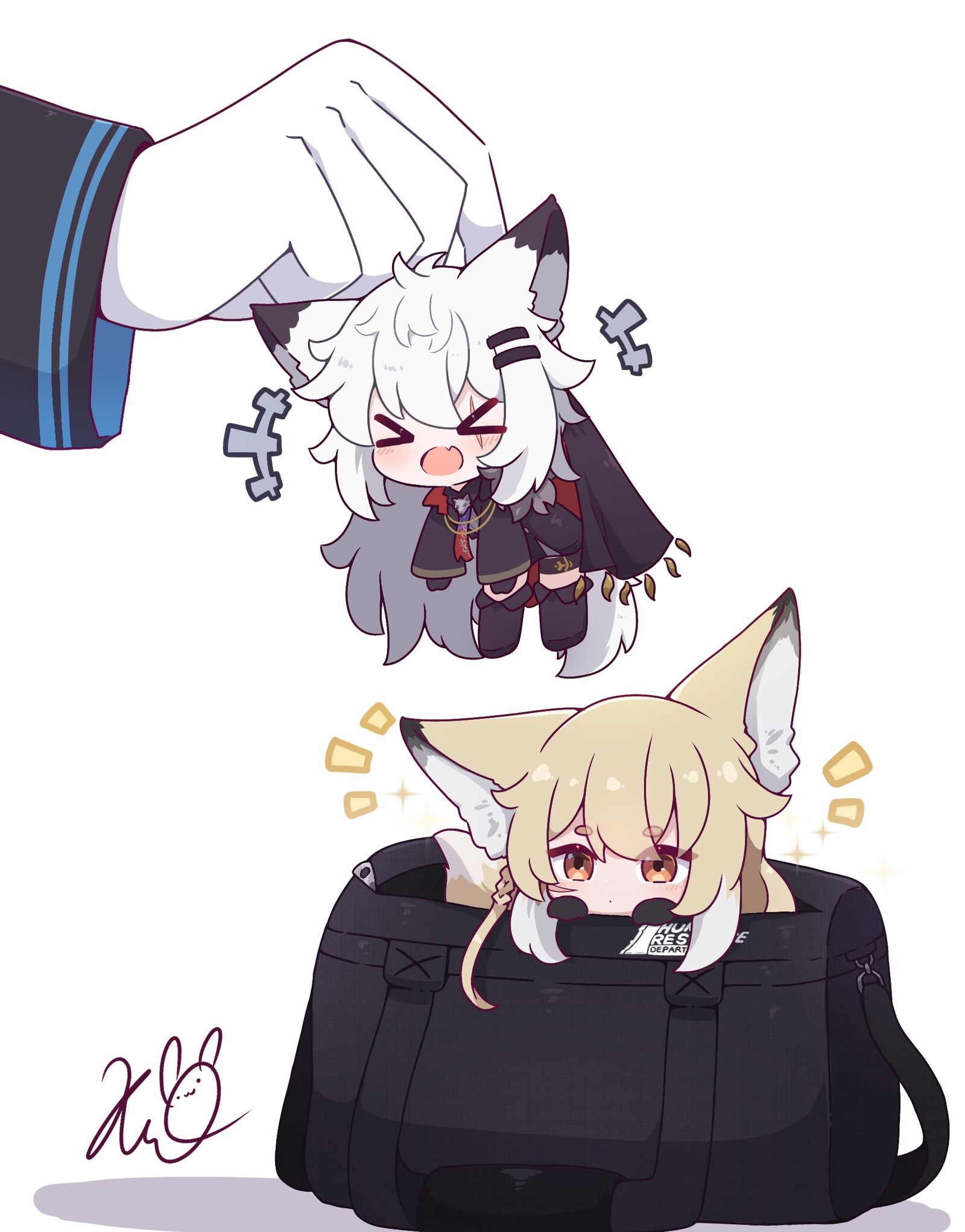 Siracusans in a bag插画图片壁纸