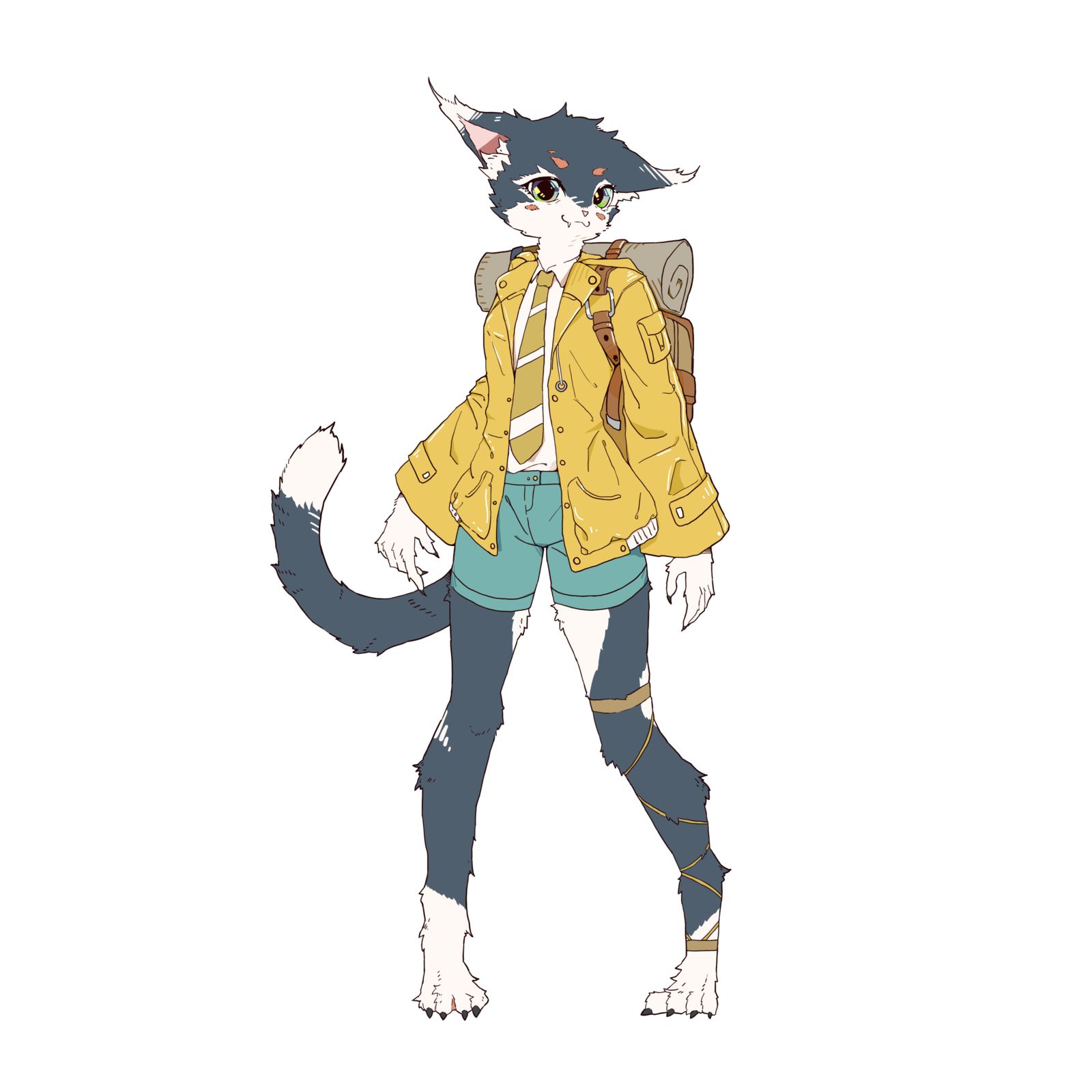 超可爱猫猫-平涂可爱