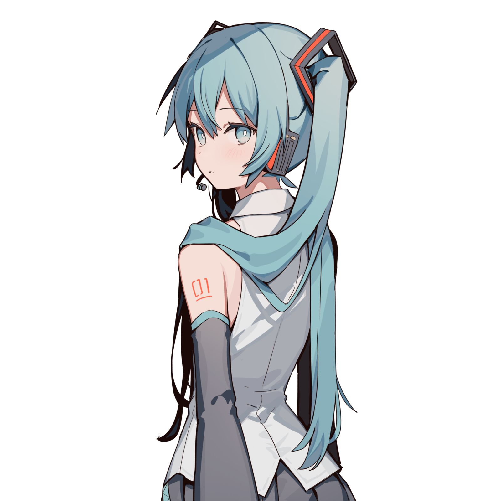 ミクさん插画图片壁纸