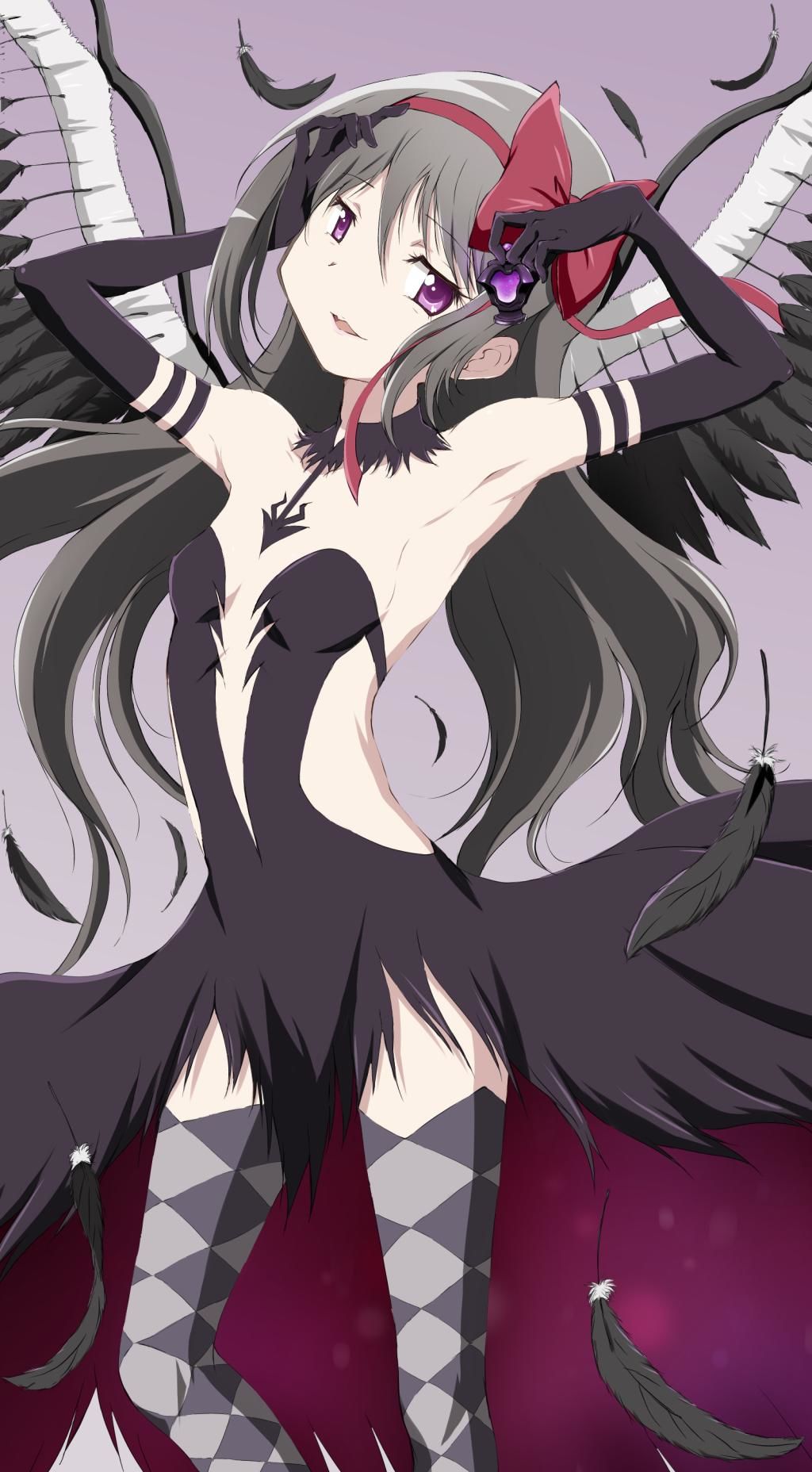 悪魔ほむら头像同人高清图