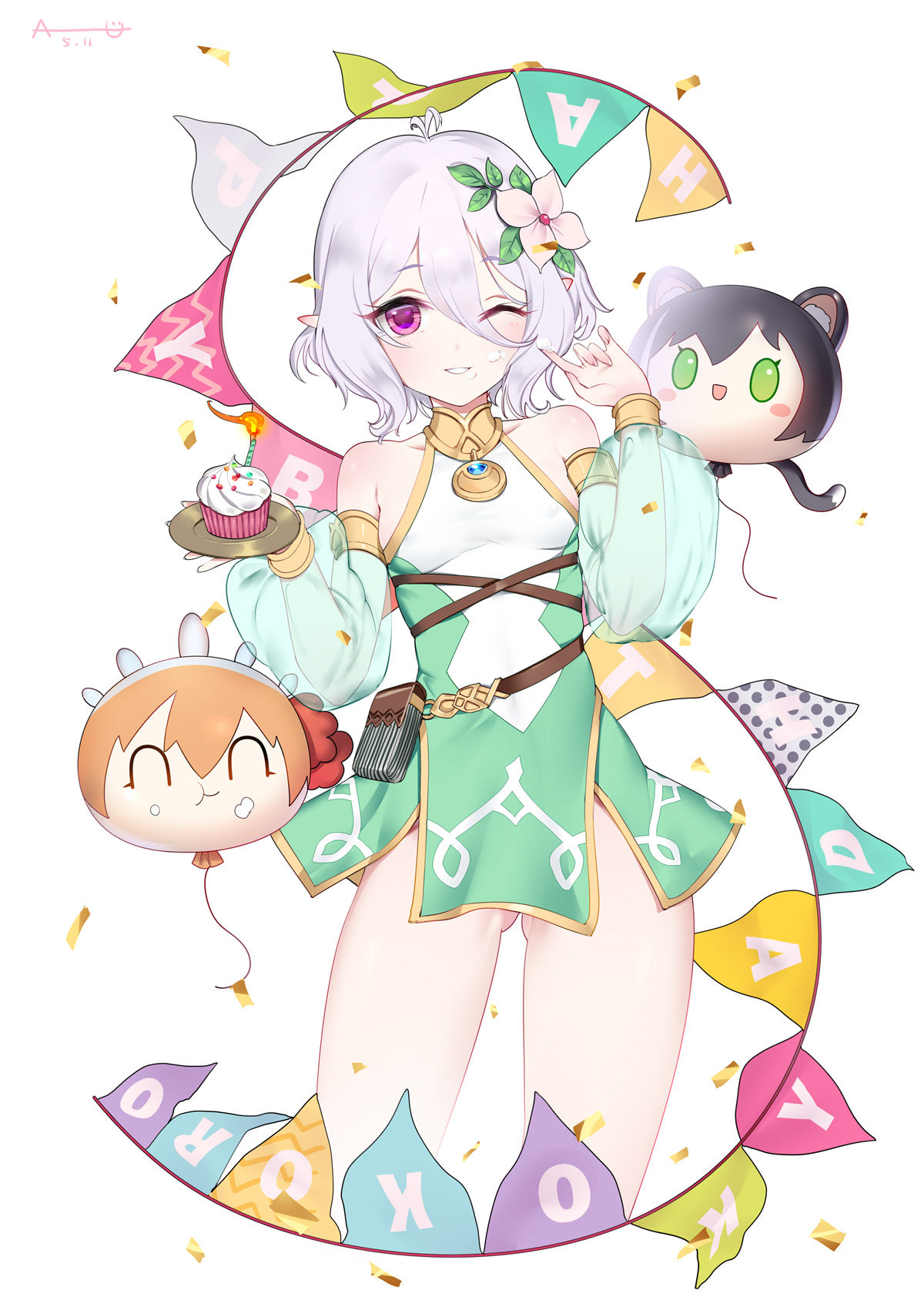 可可萝生日快头像同人高清图
