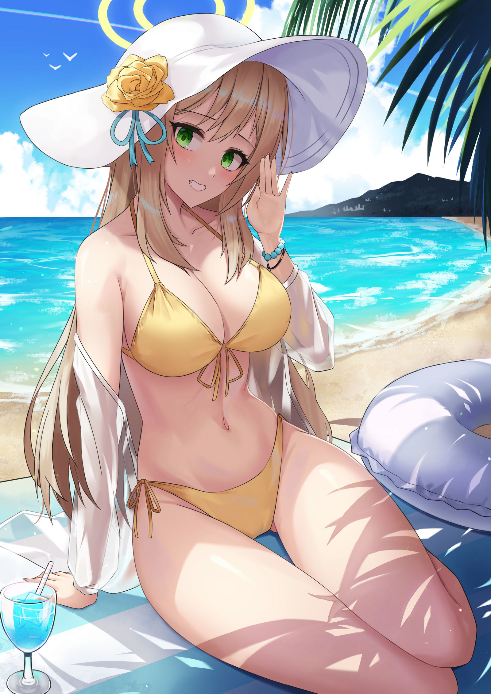 水着ノノミ-碧蓝档案十六夜野乃美