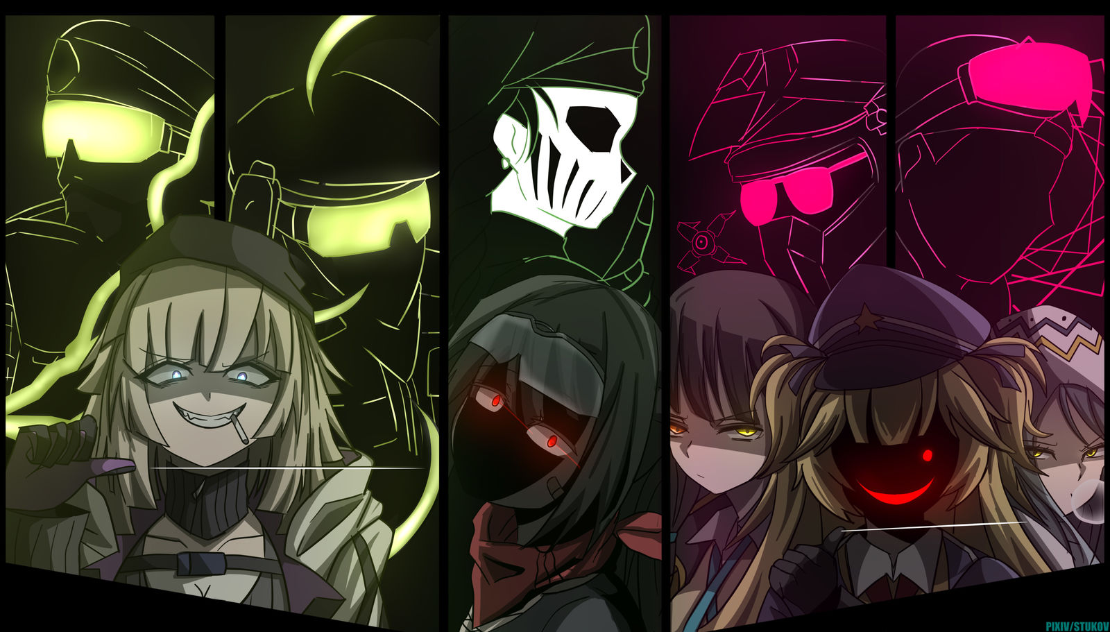 GFL X R6S插画图片壁纸