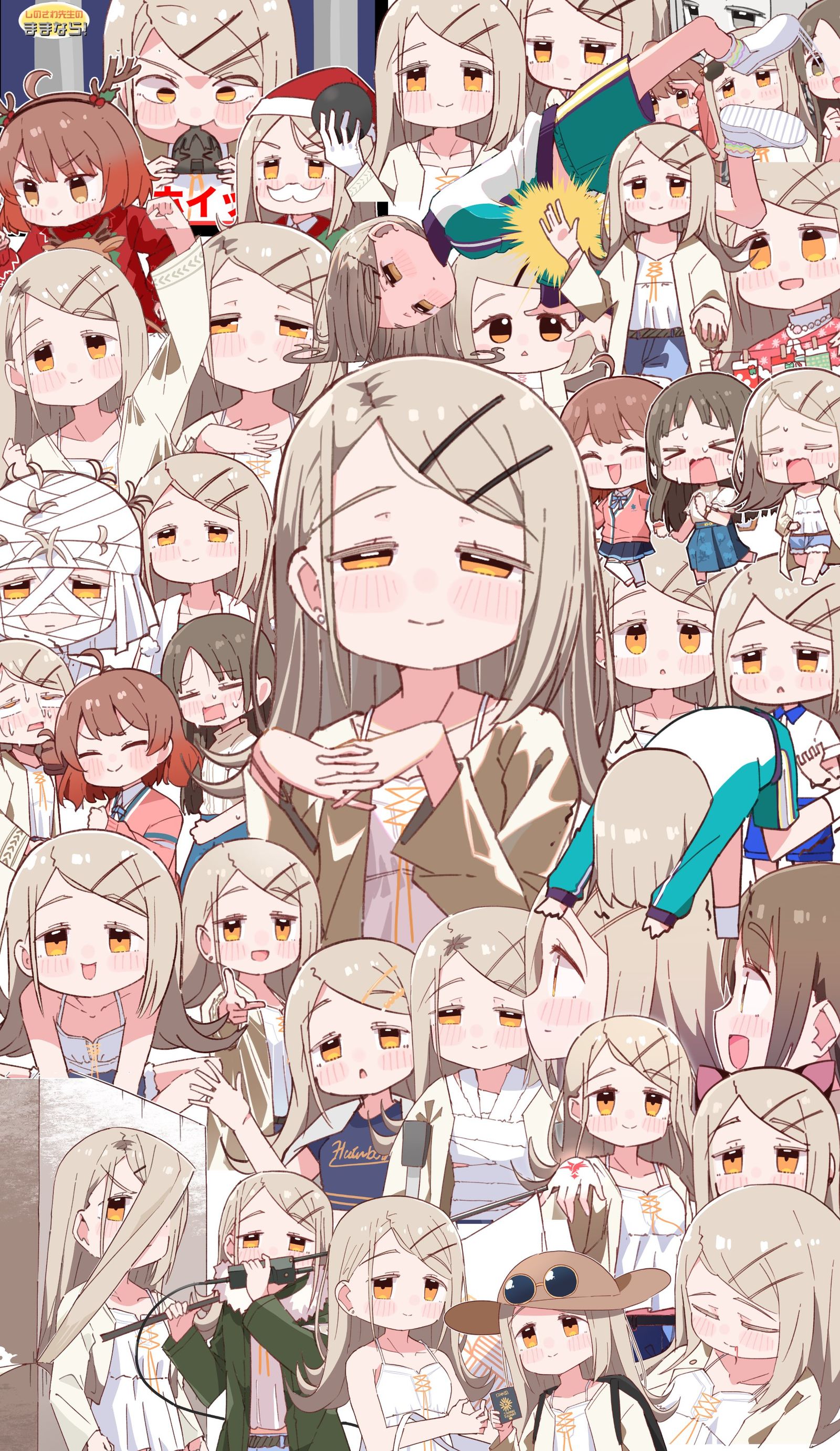 1周年記念插画图片壁纸