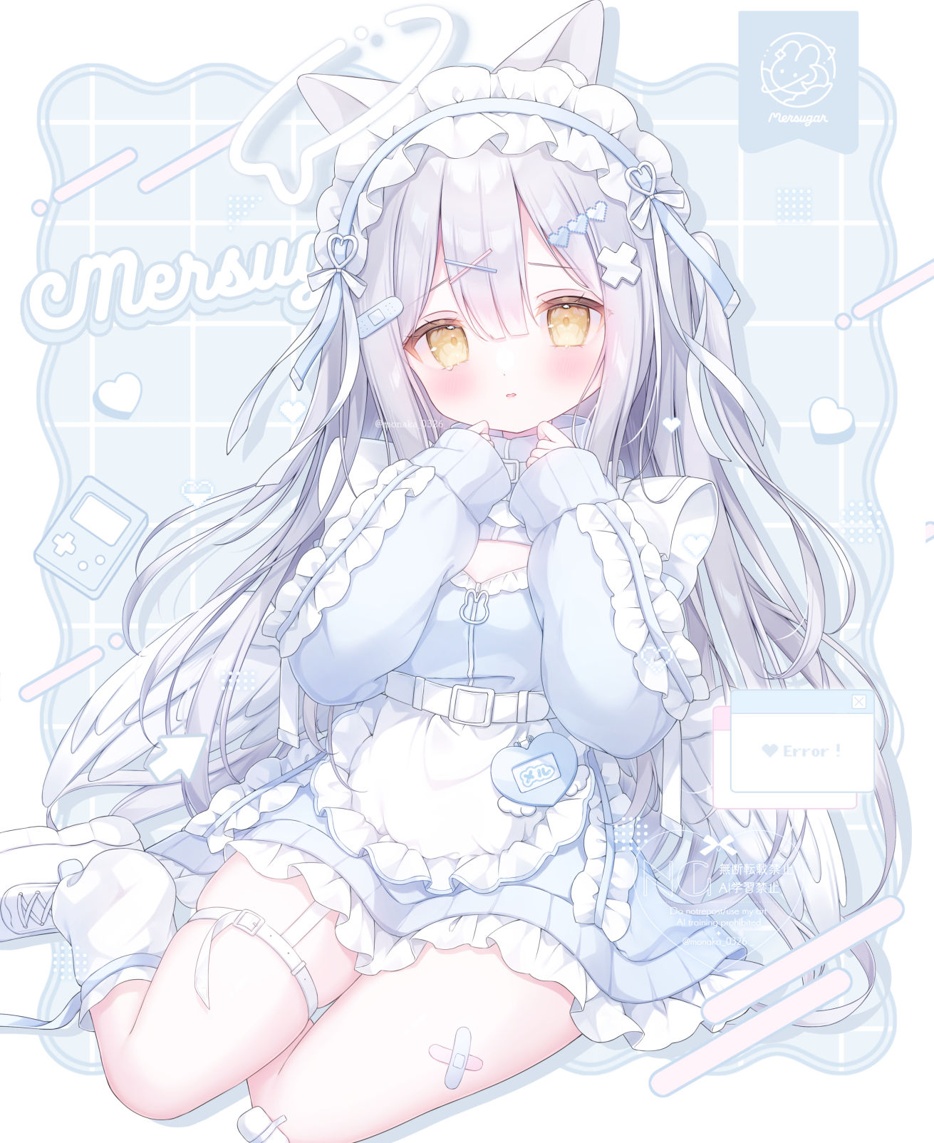 天使界隈メルちゃん໒꒱· ﾟ头像同人高清图