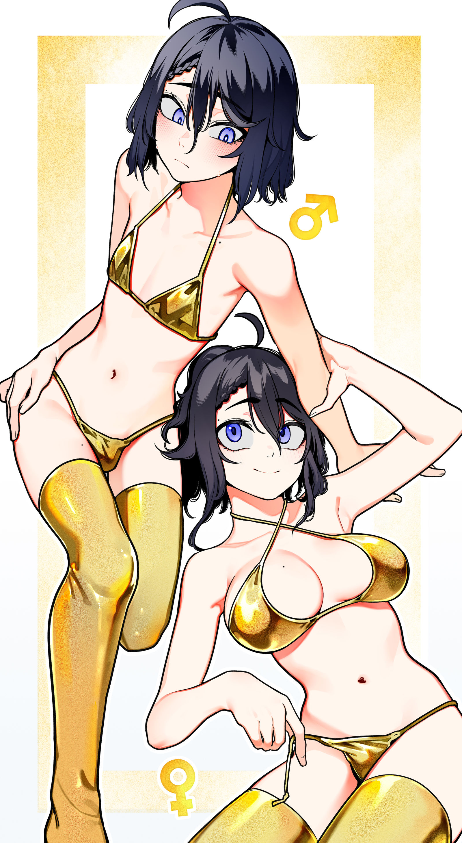 金ビキニ头像同人高清图