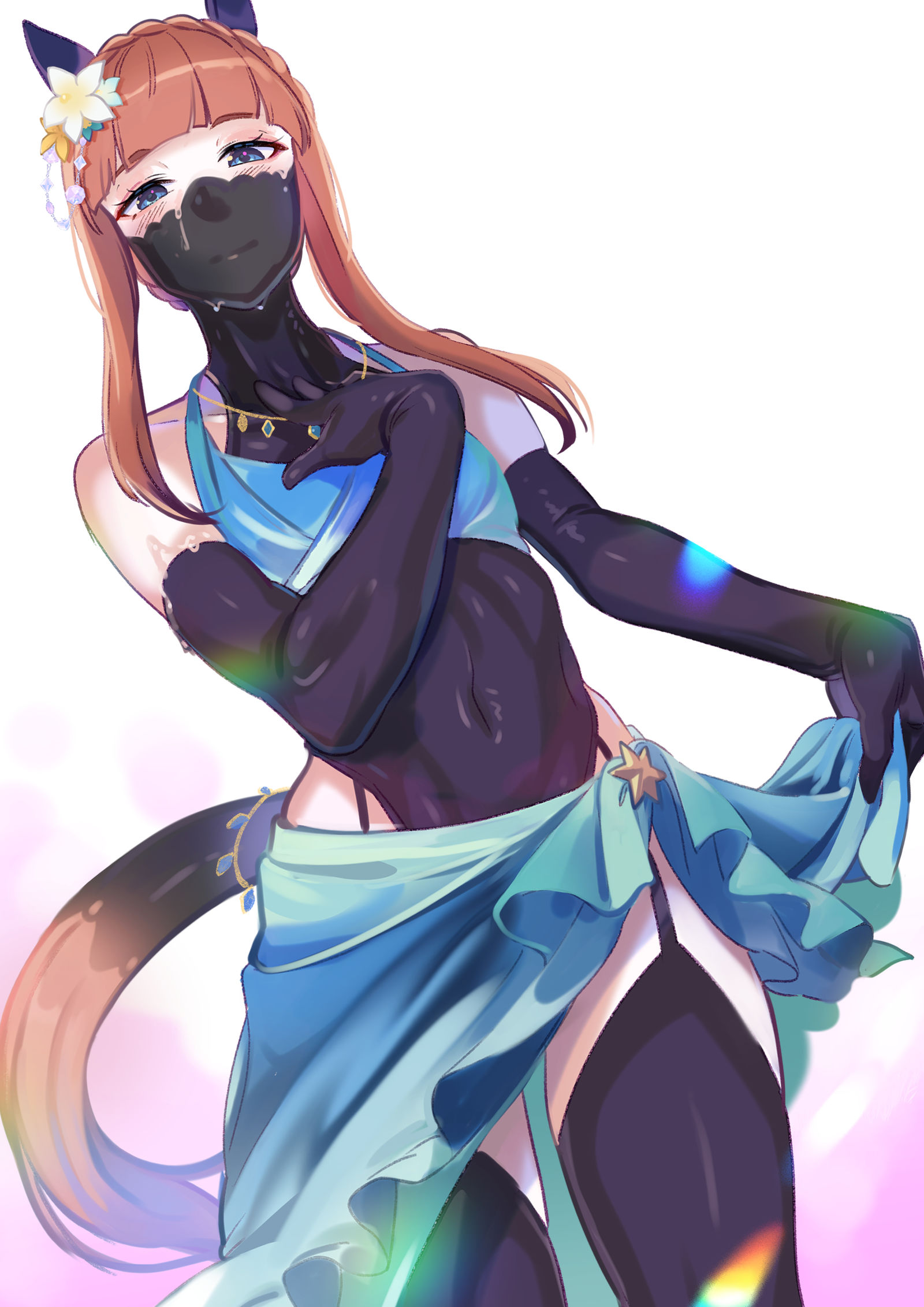 黒インナー＋水着头像同人高清图