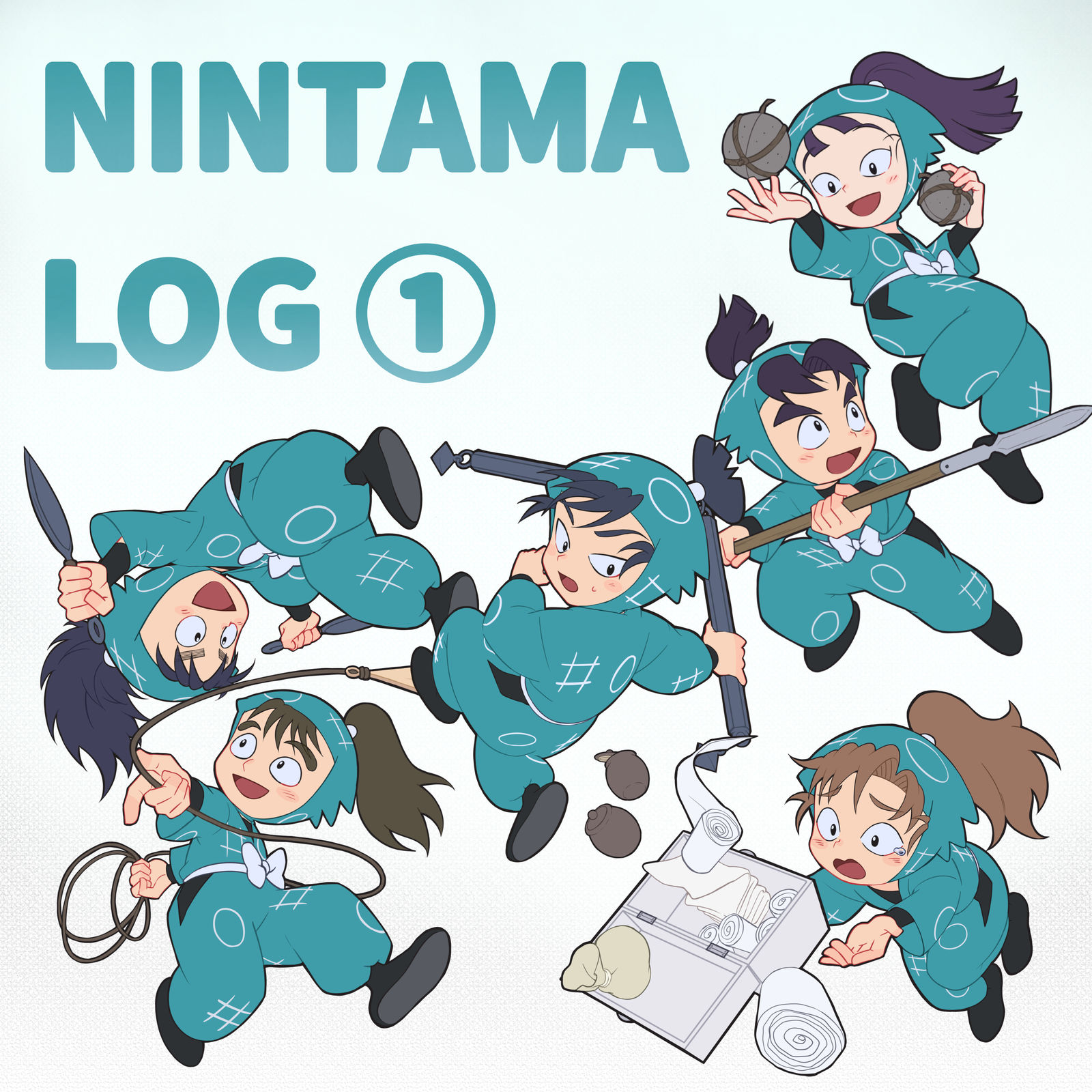 忍たまログ①插画图片壁纸