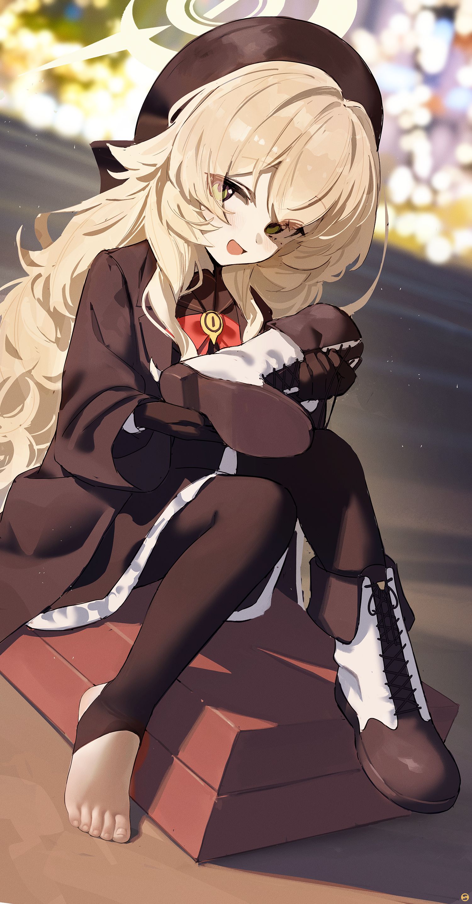 Day045_笑面教授插画图片壁纸