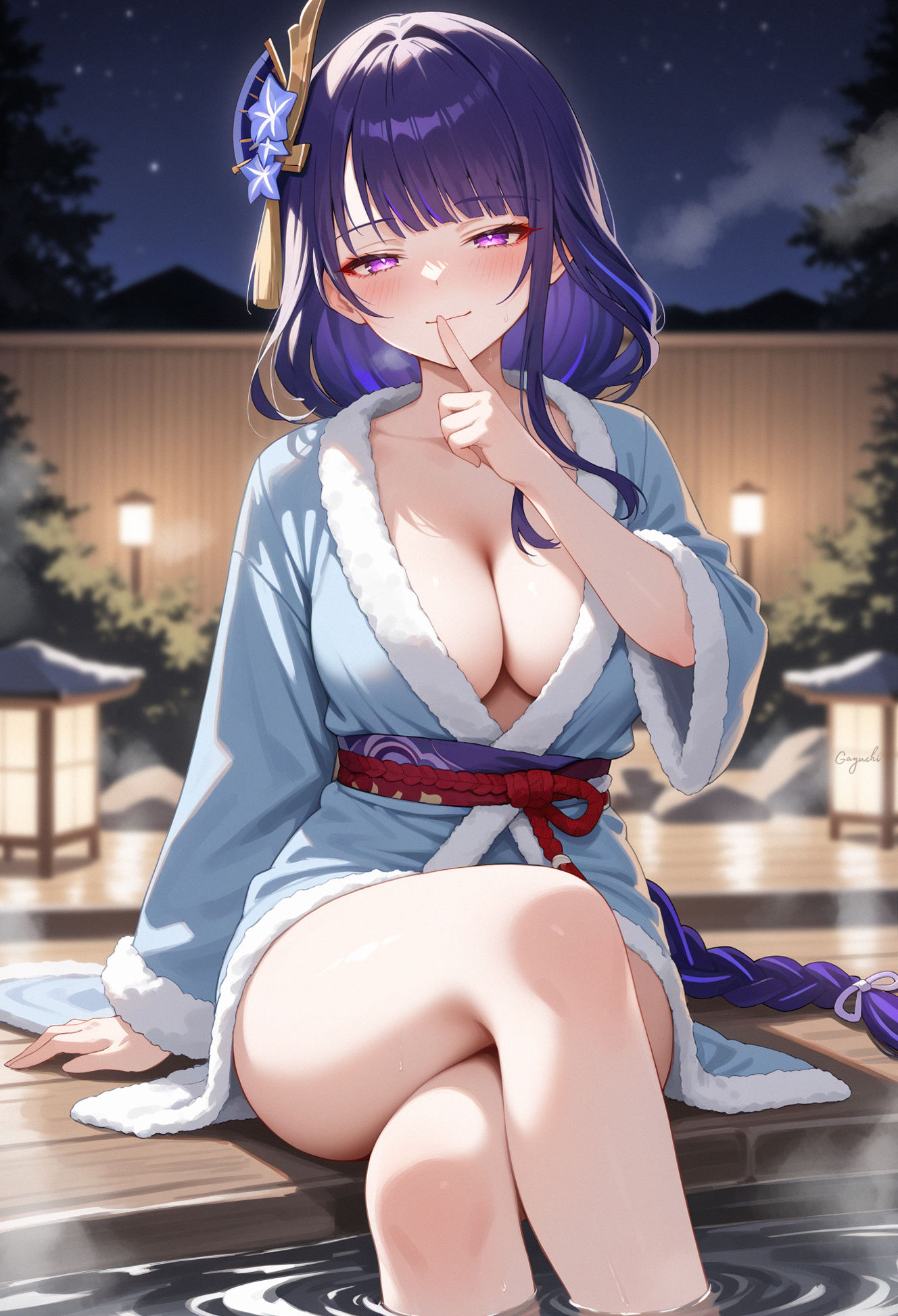 雷電将軍 • Raiden Shogun头像同人高清图