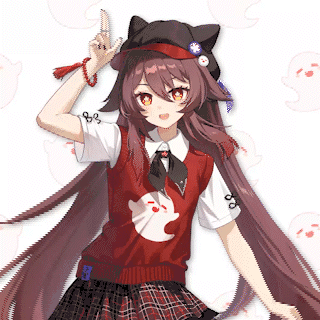 【提瓦特高中】学院胡桃头像同人高清图