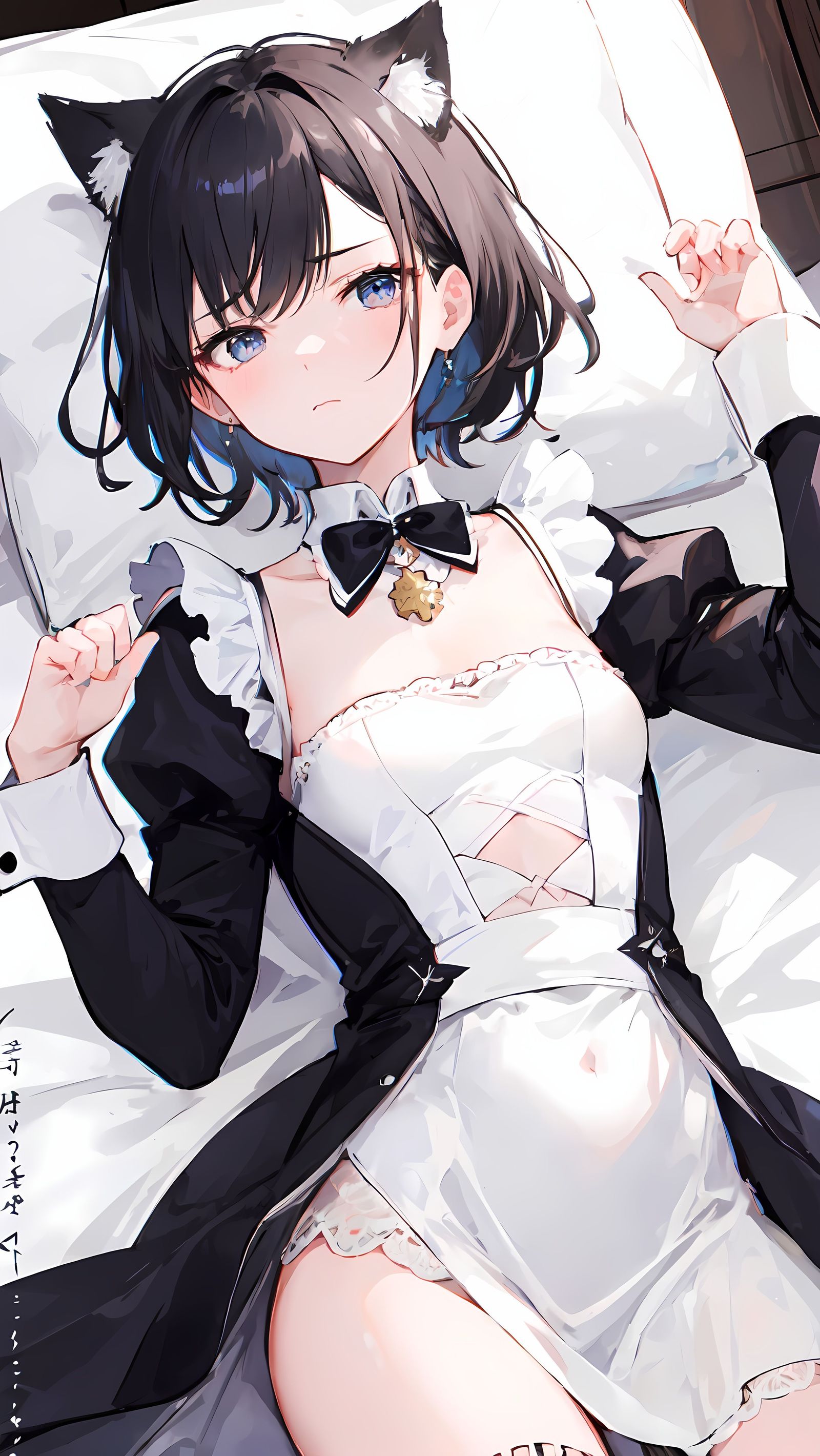 女仆装插画图片壁纸