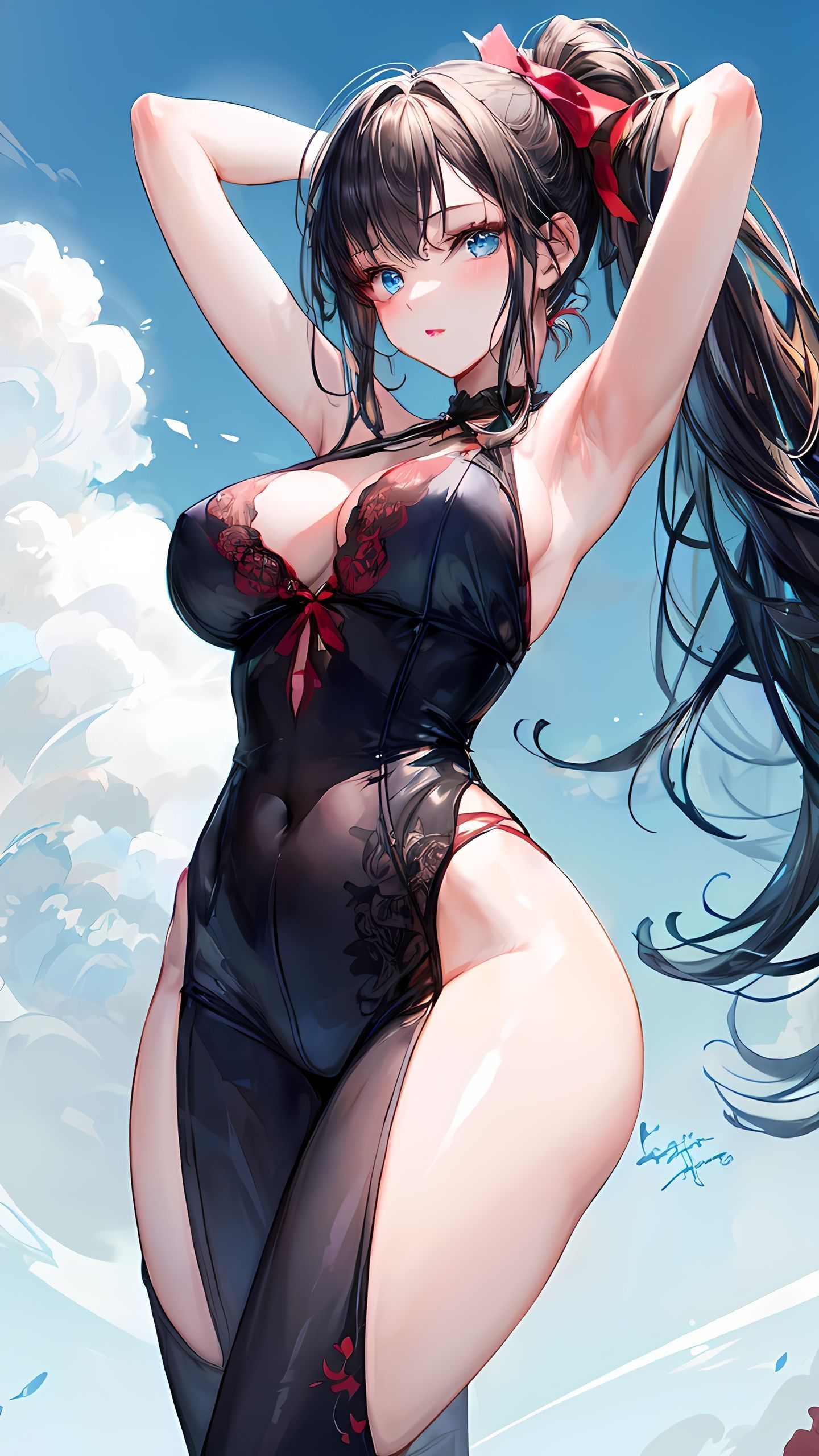 笑死，根本没人！插画图片壁纸