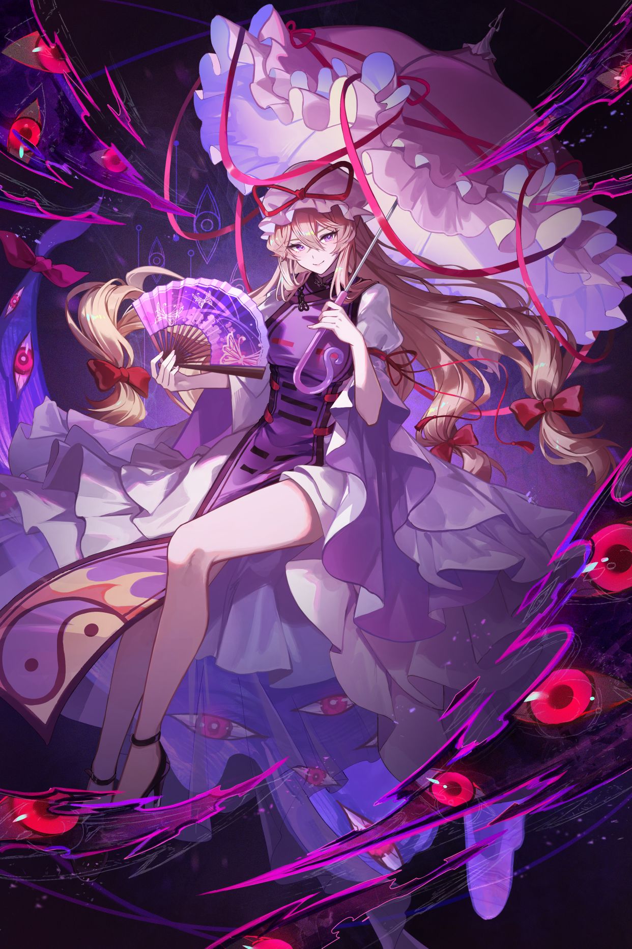 【仕事絵】Bilibiliアプリ用着せ替え＿八雲紫