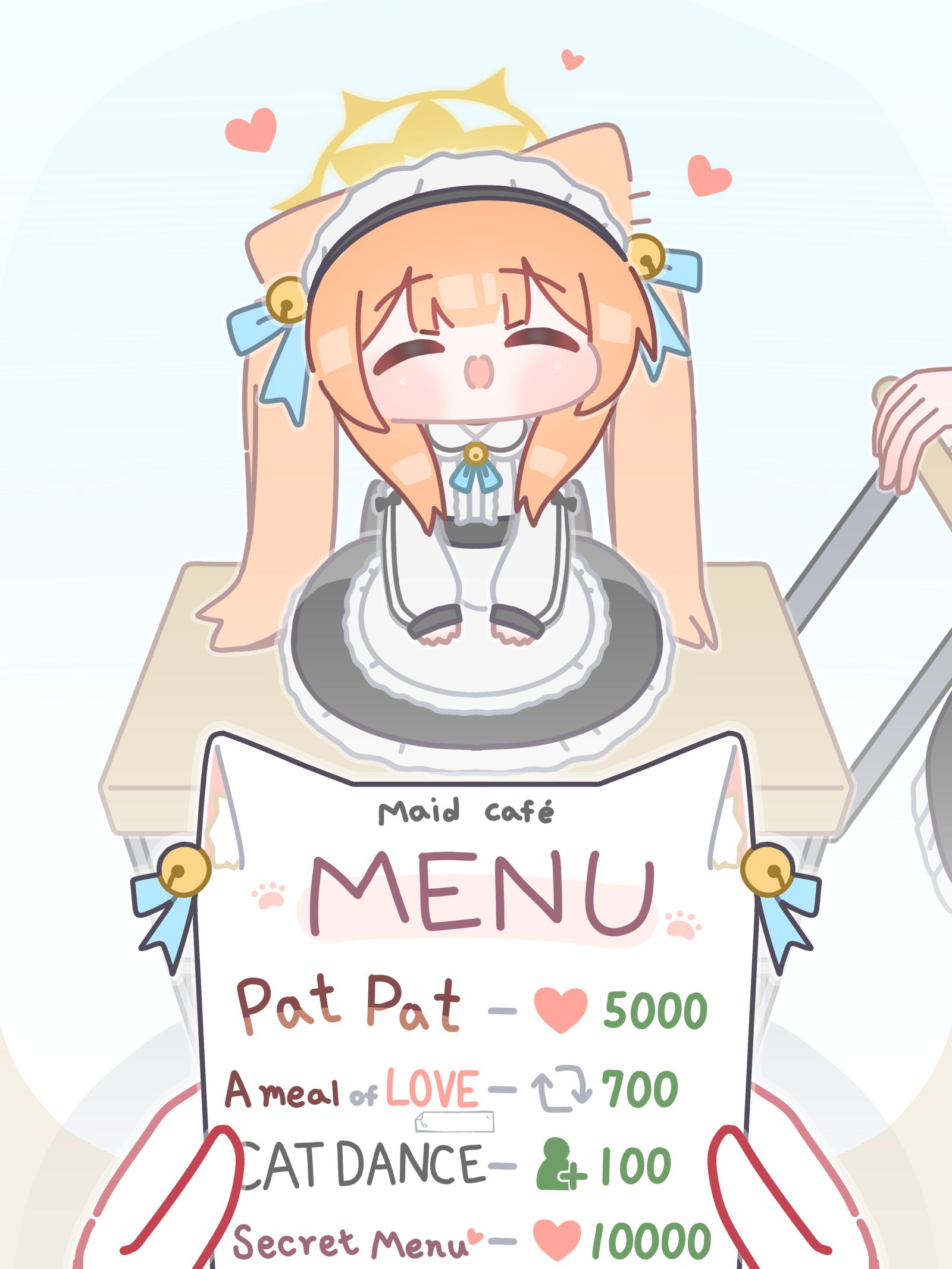 maid插画图片壁纸