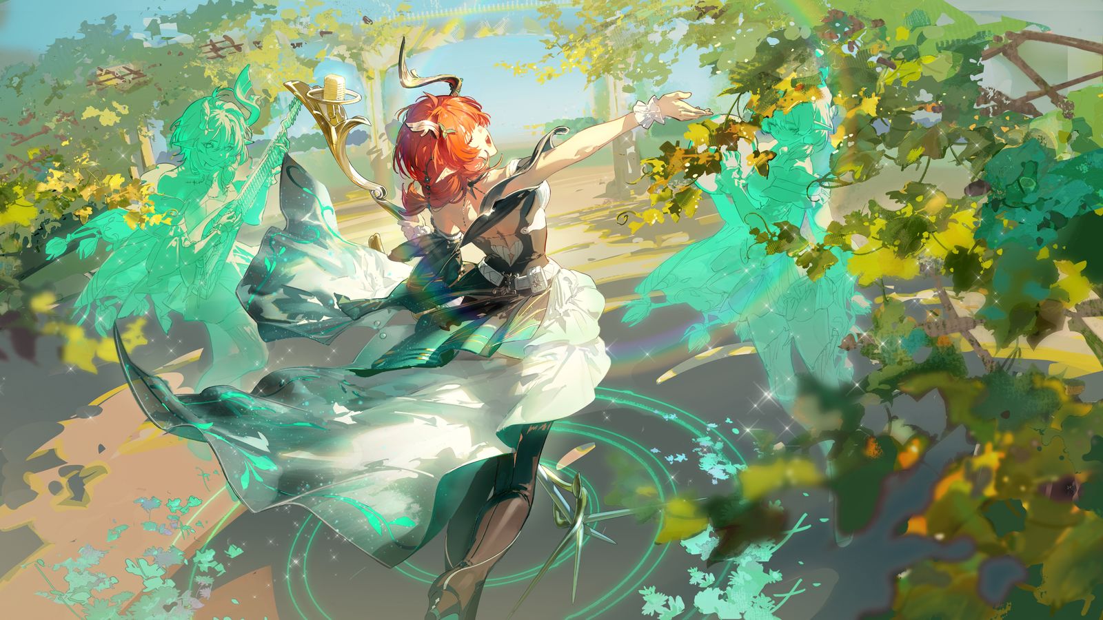 长夏永不凋落-鸣潮夏空