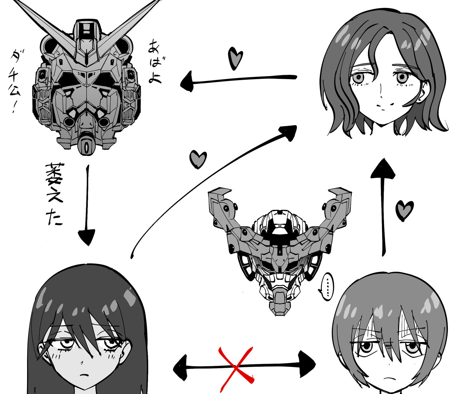 ジークアクス　7話插画图片壁纸