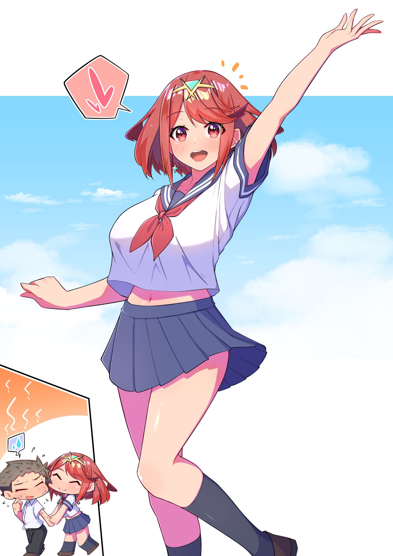 夏色セーラーなホムラちゃん