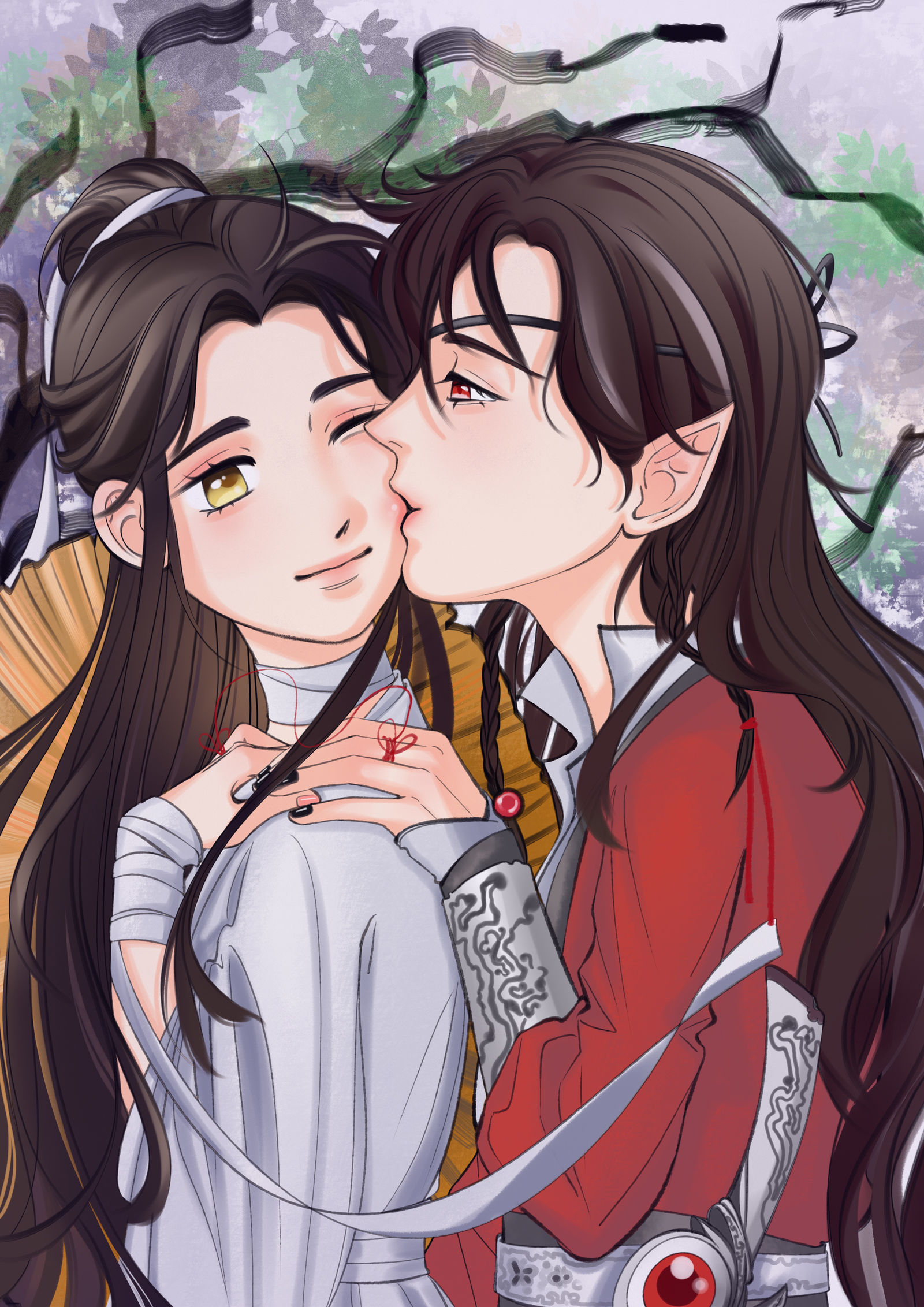 天官赐福插画图片壁纸