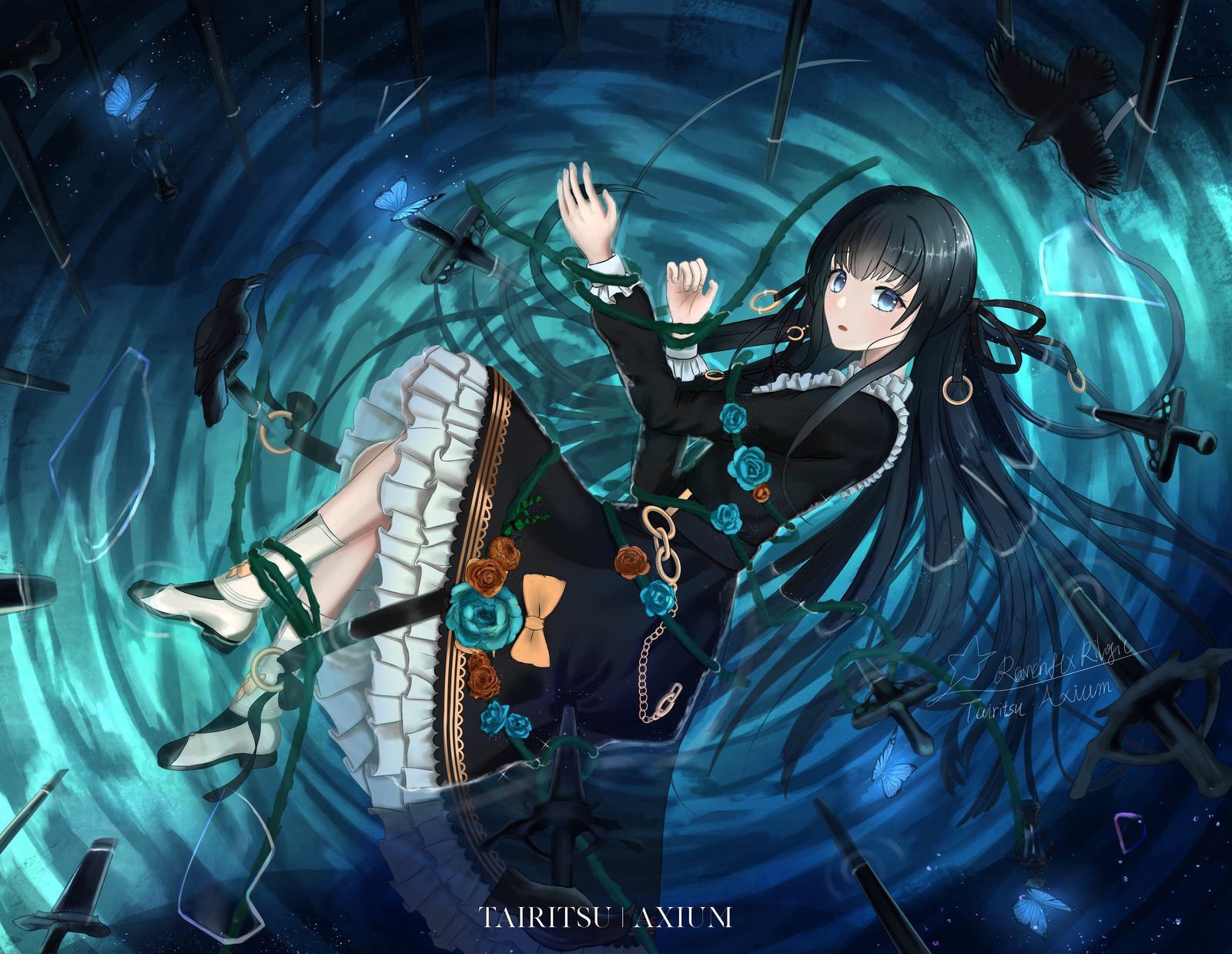 对立(Tairitsu)-韵律源点Arcaea对立原创作品-触站