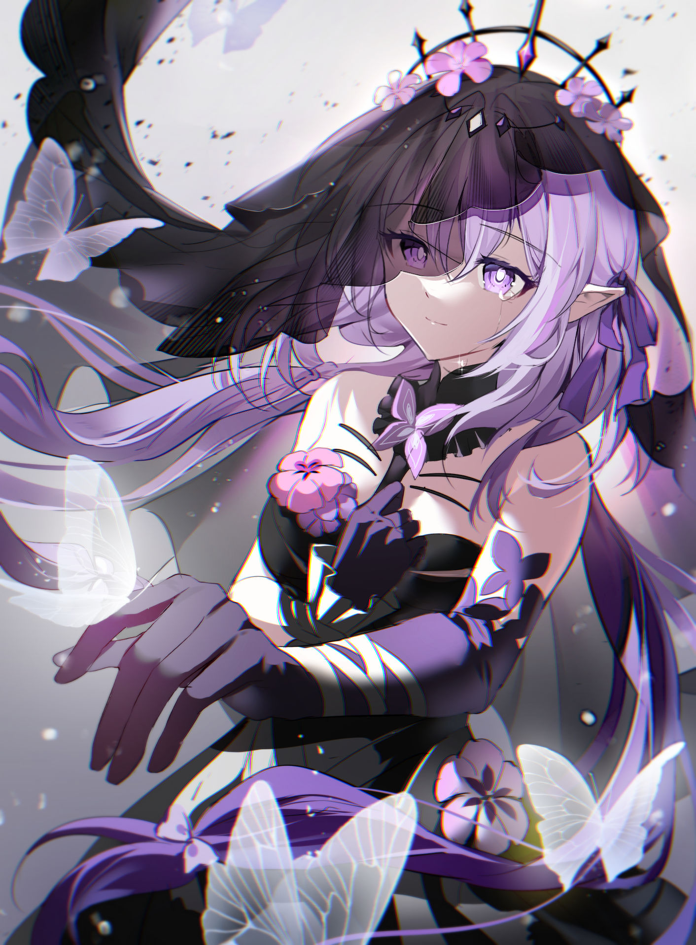 黒き花嫁姿の死神