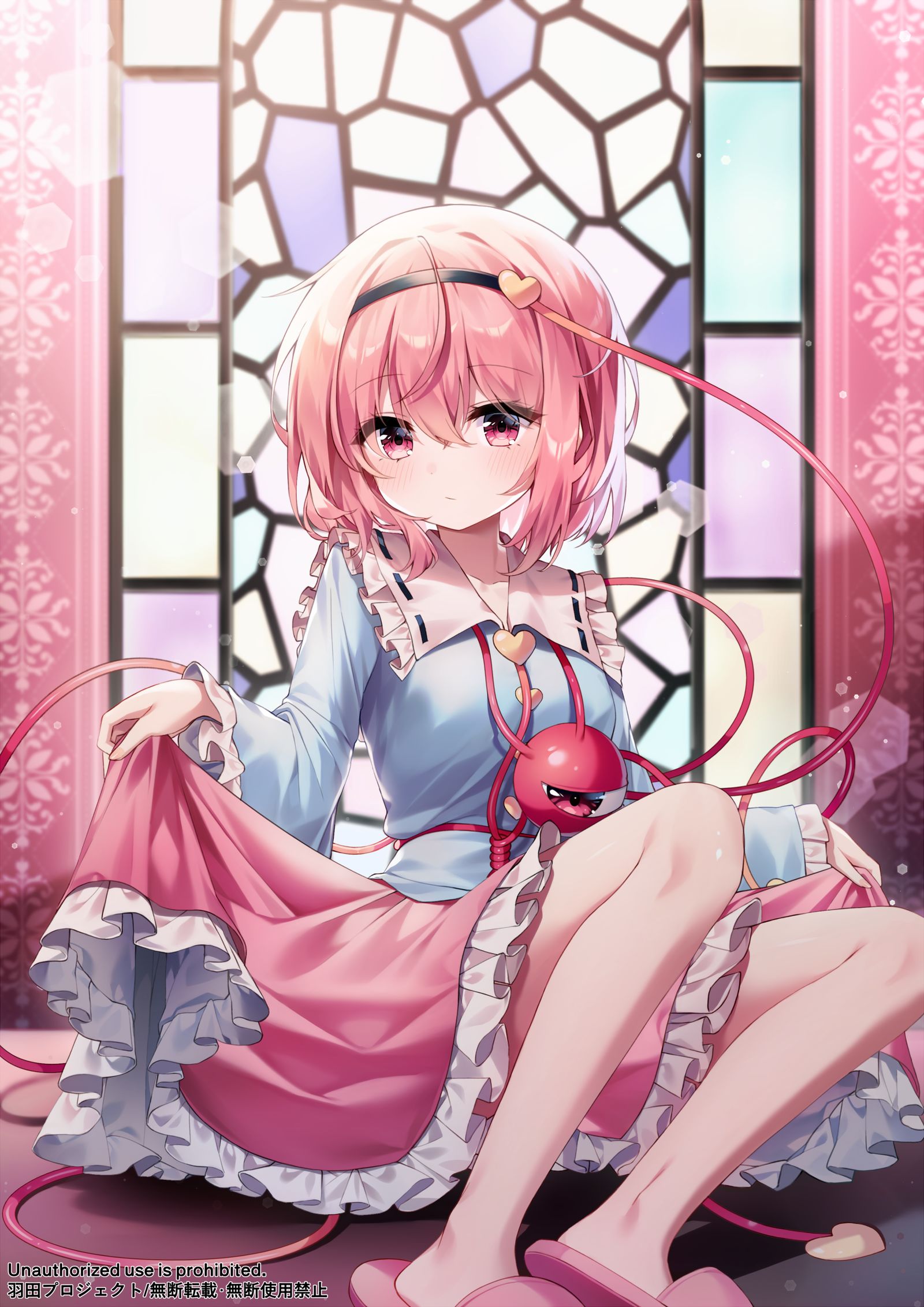 さとり様插画图片壁纸