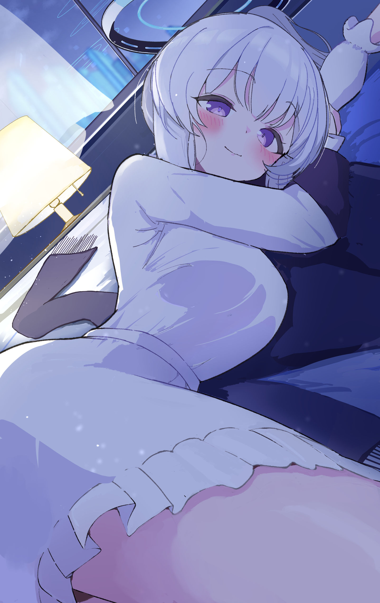 「先生も寝巻きに着替えてはいかがですか…？」插画图片壁纸