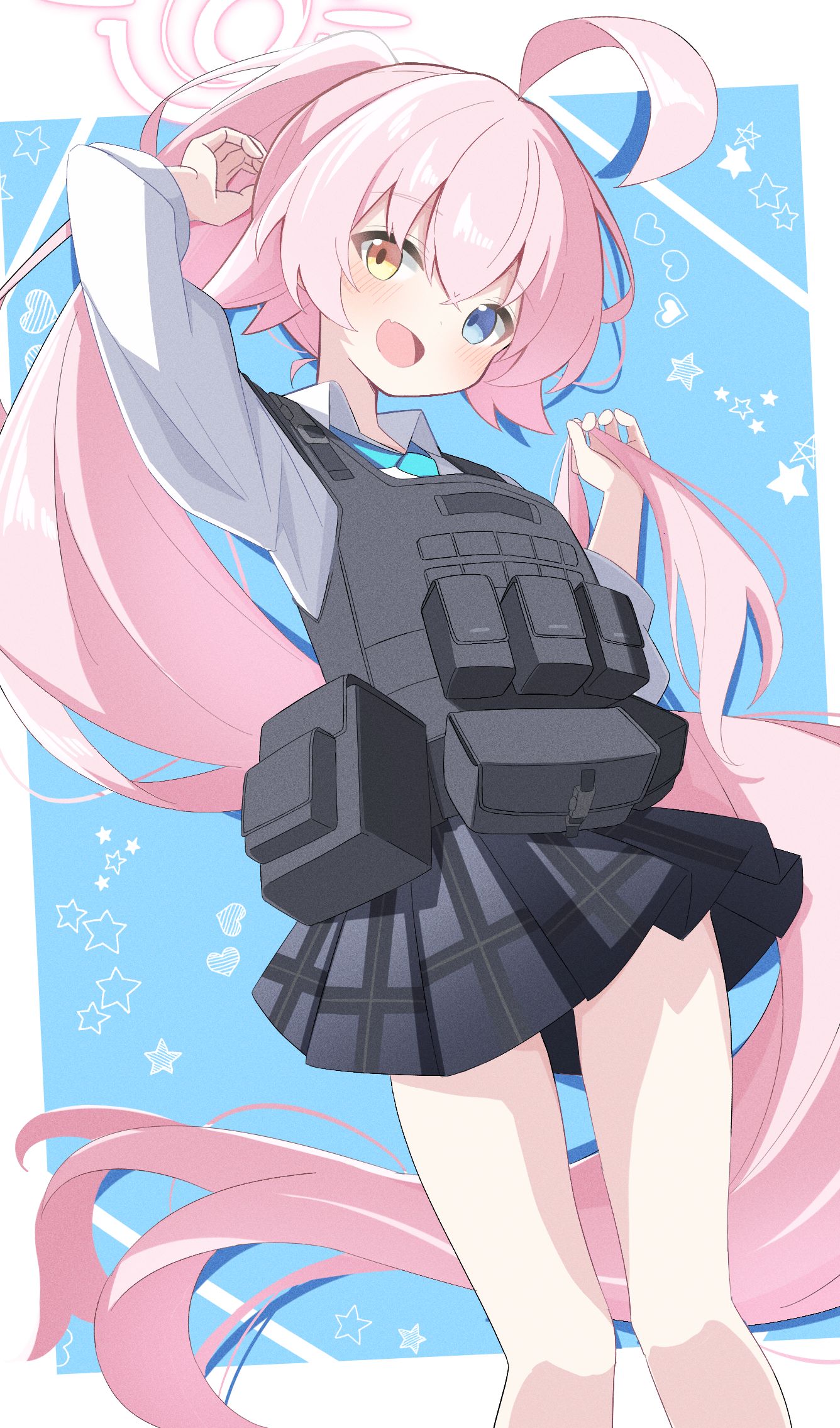 臨戦ホシノ插画图片壁纸