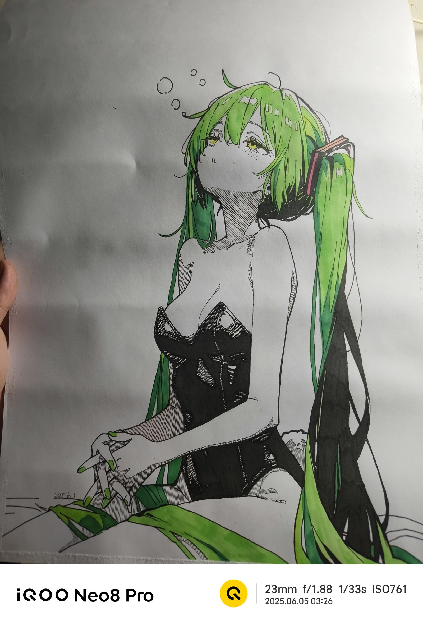 初音未来头像同人高清图