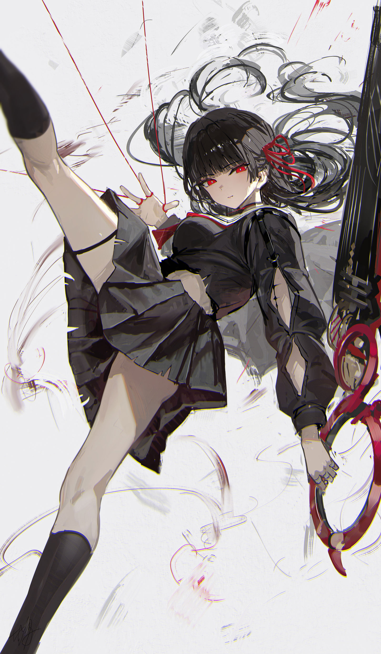 千咲插画图片壁纸