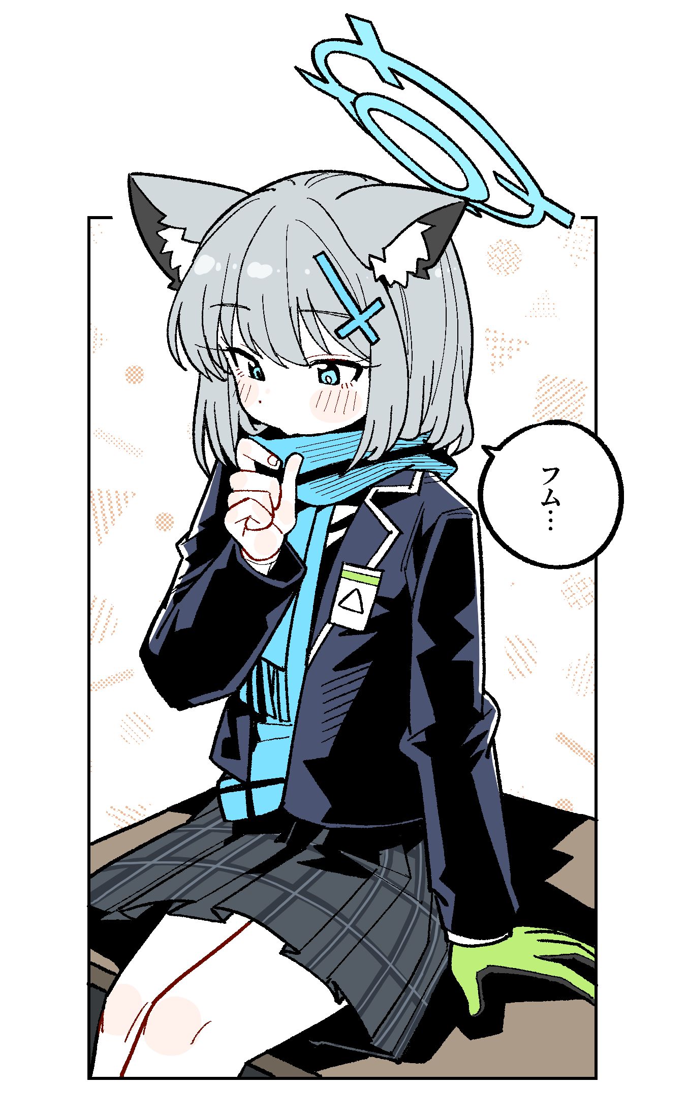 シロコ插画图片壁纸