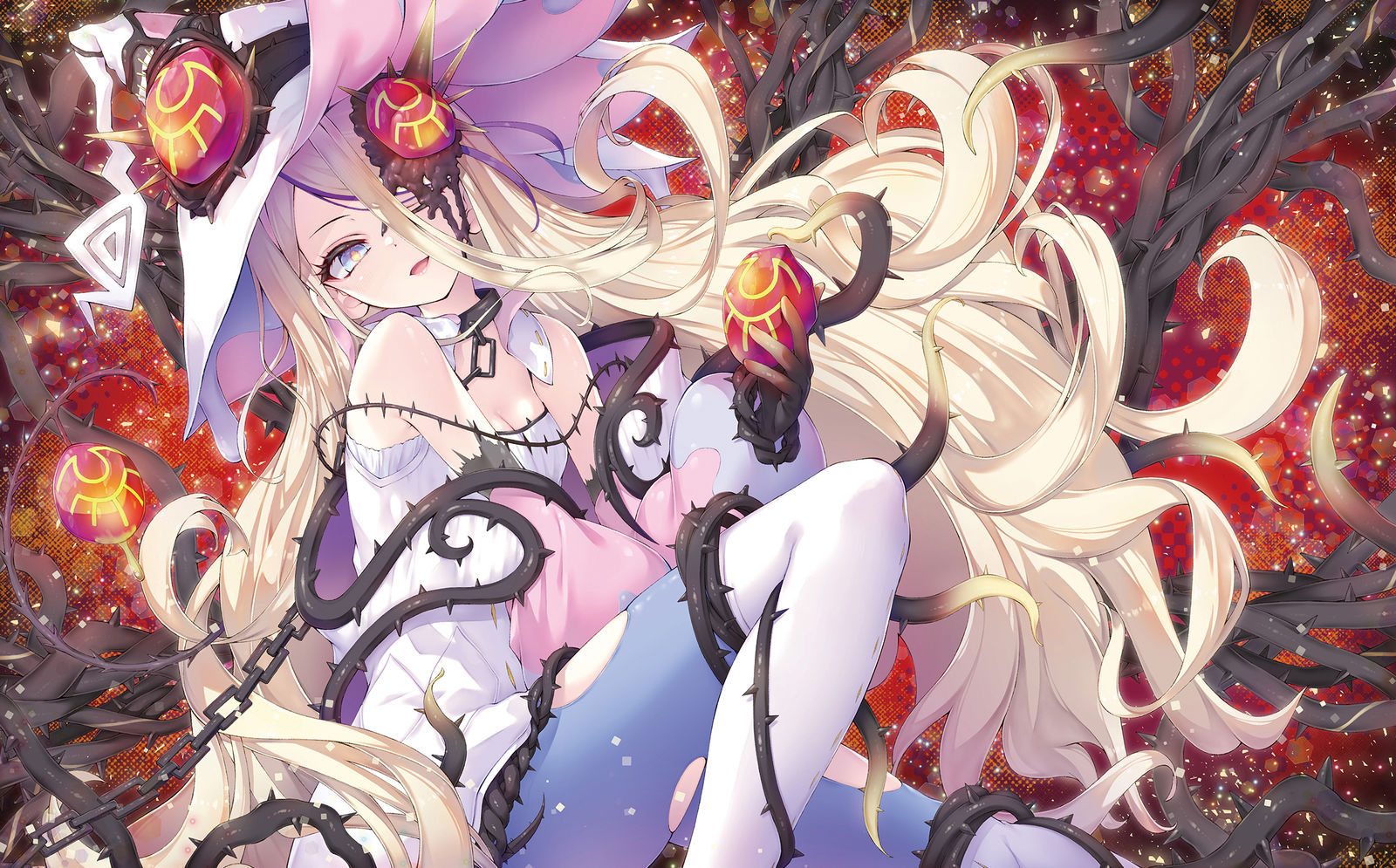 白き森の聖徒リゼット插画图片壁纸