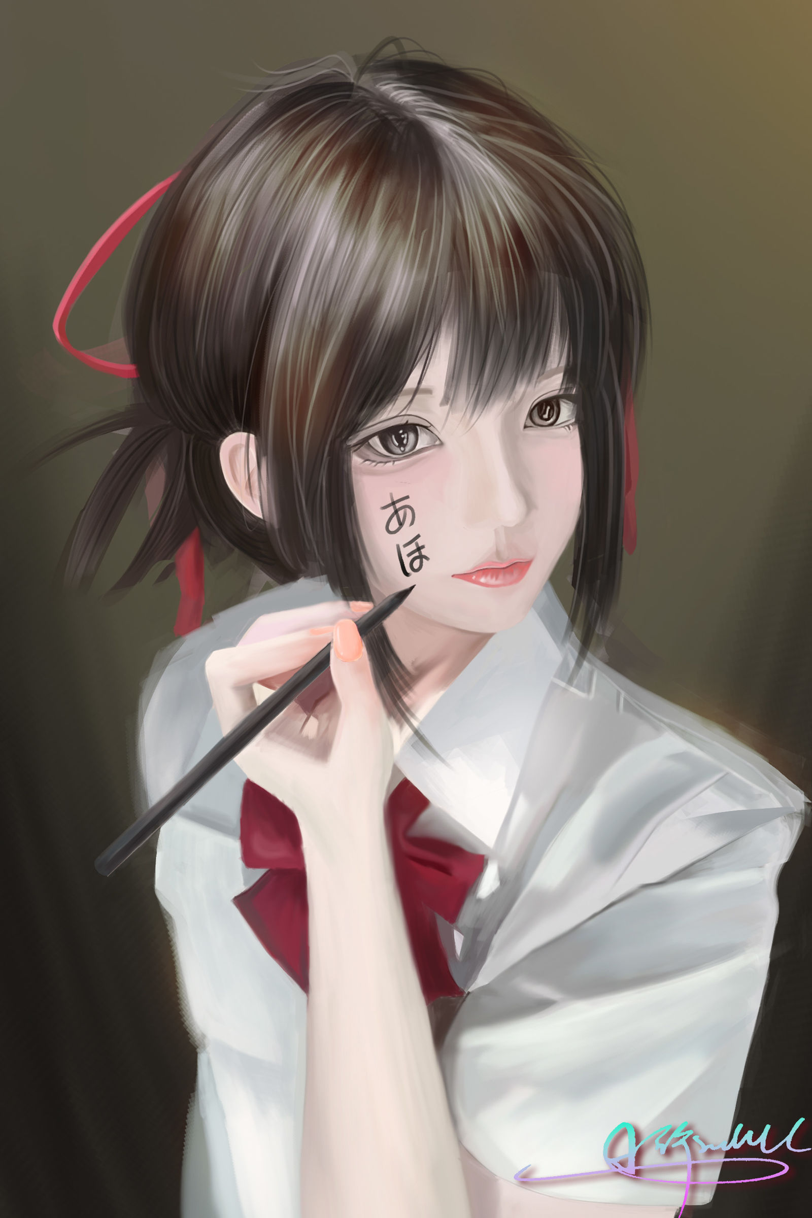 少女头像同人高清图