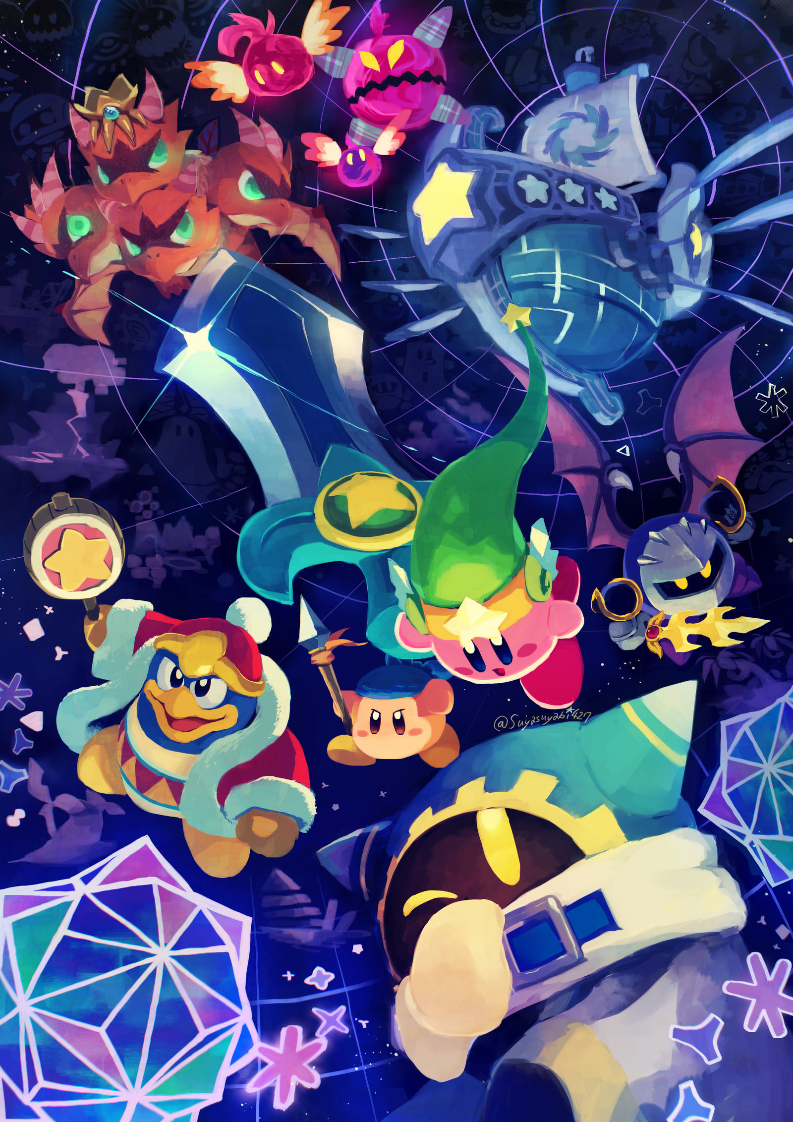 星のカービィwii11周年！头像同人高清图