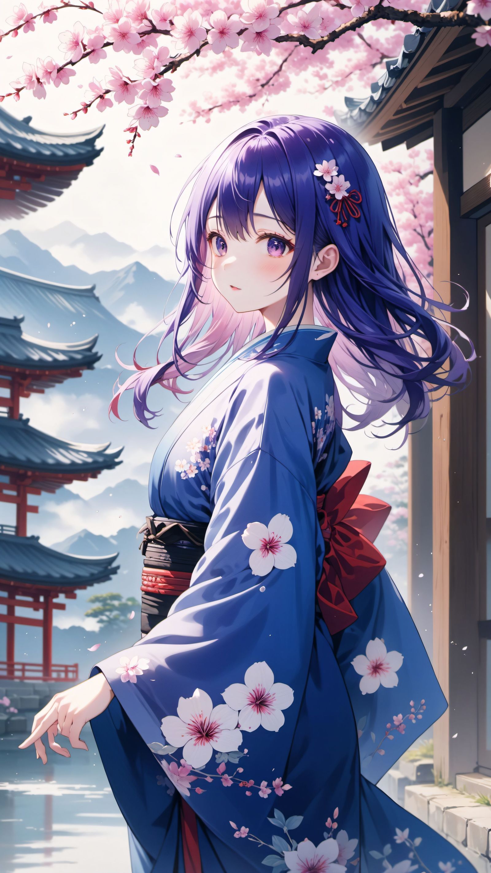 那年花开插画图片壁纸