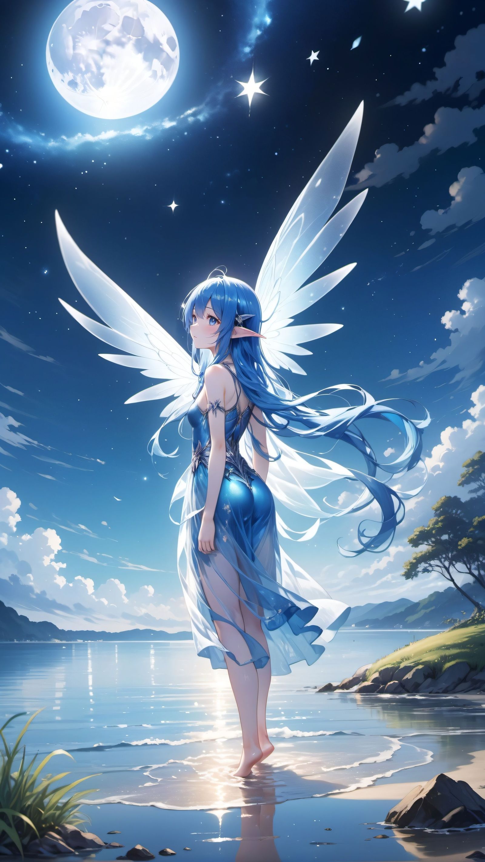 精灵插画图片壁纸