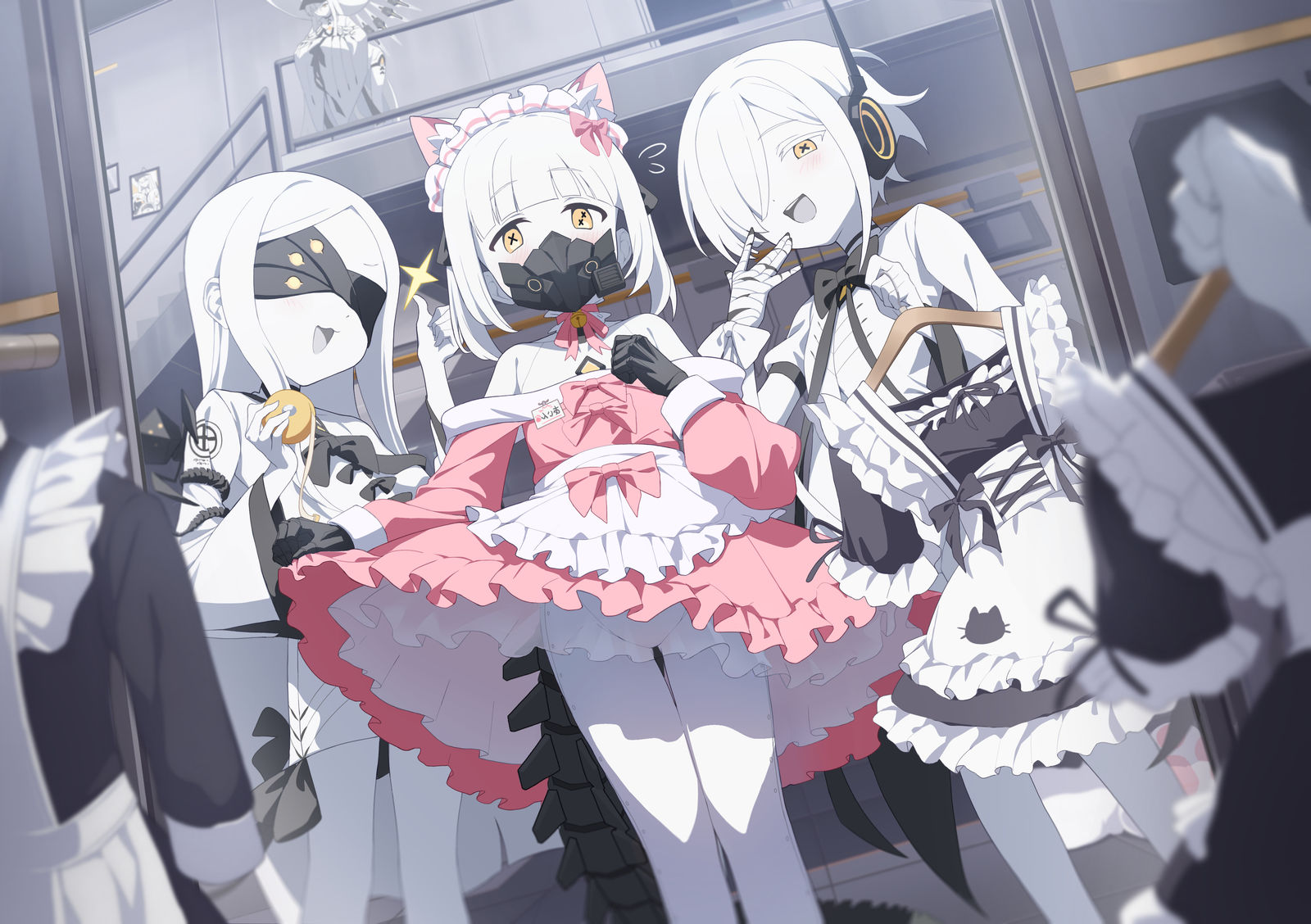 アインちゃん着せ替え插画图片壁纸