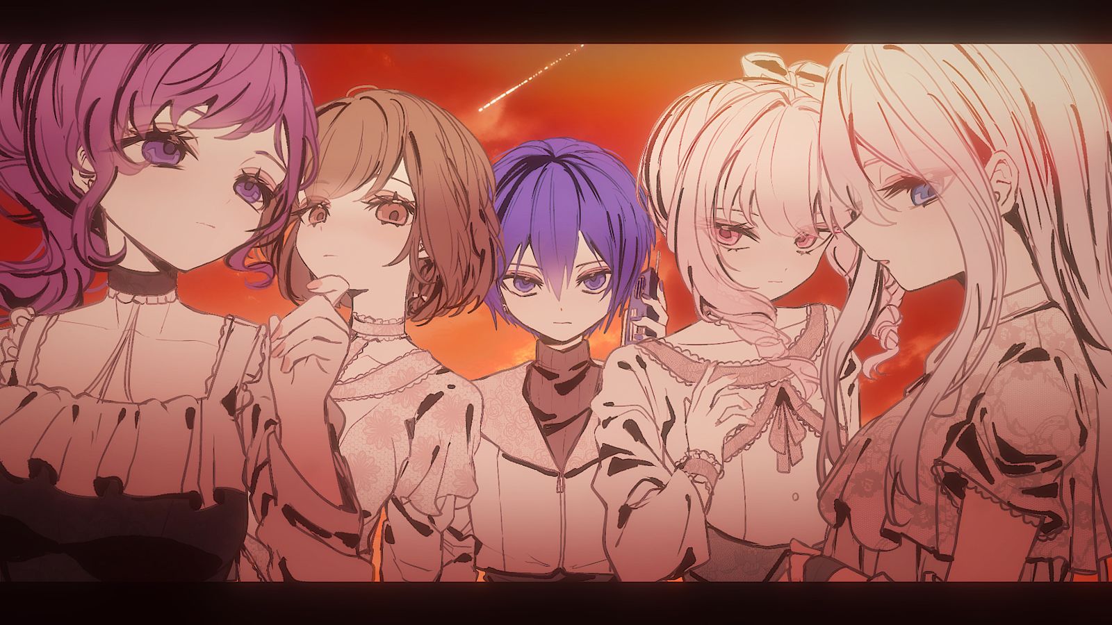 熱異常/ニーゴ插画图片壁纸