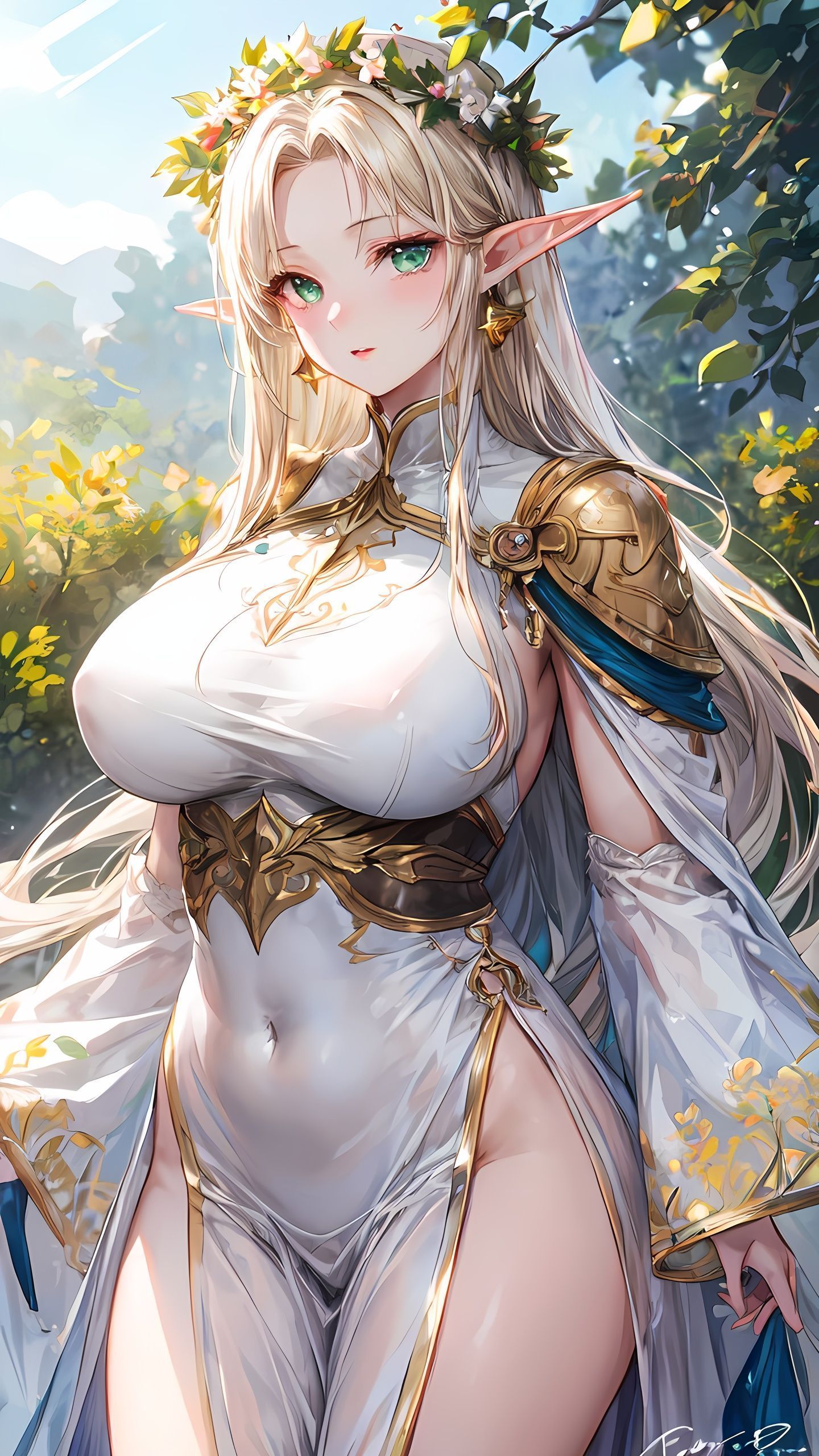 精灵插画图片壁纸