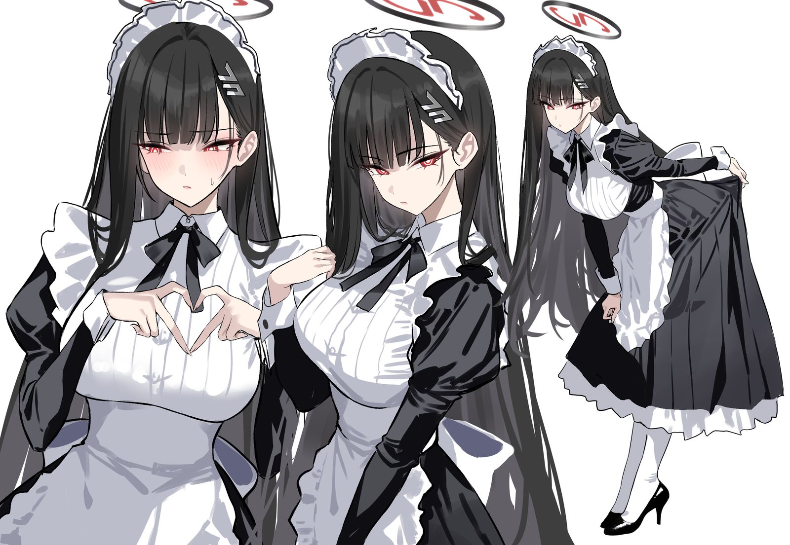 maid插画图片壁纸